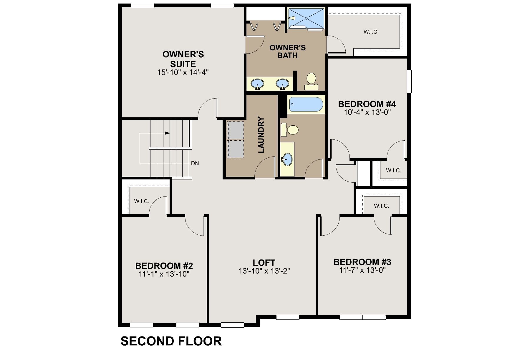 Waterbury Second Floor