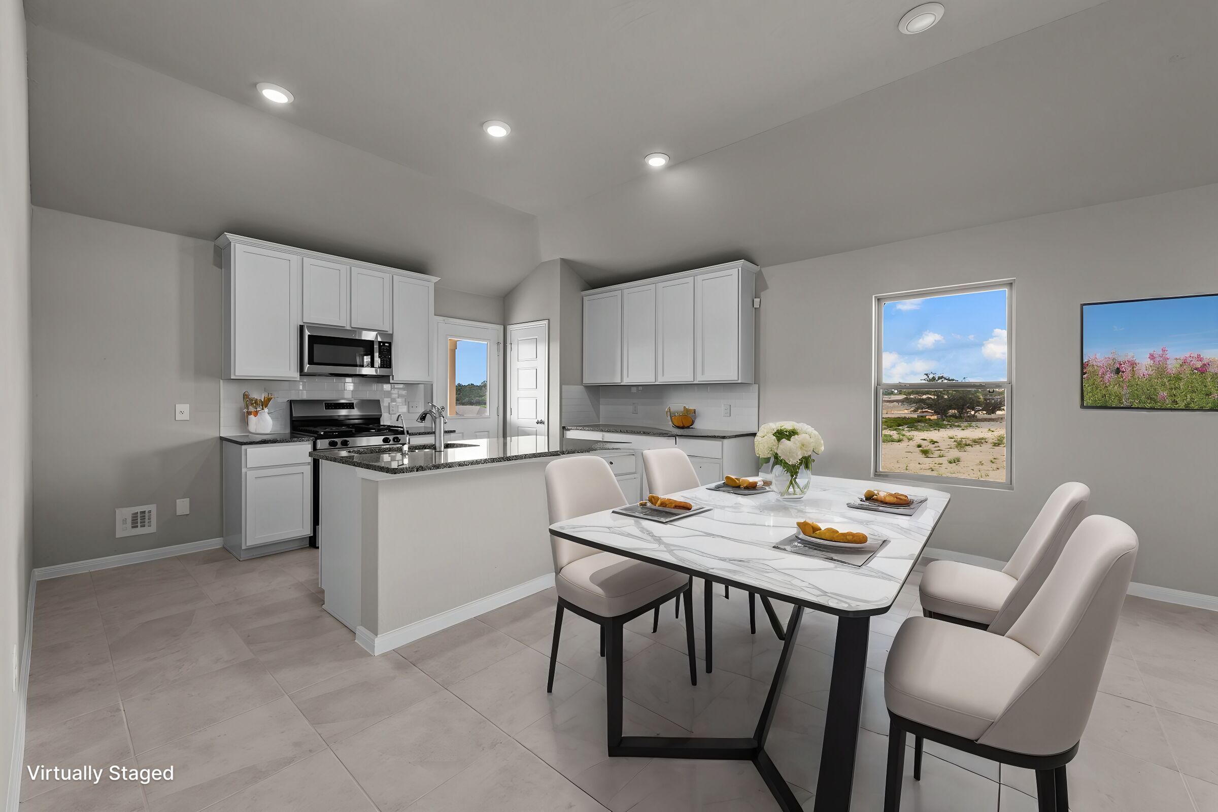 Visual Representation of Dining Room