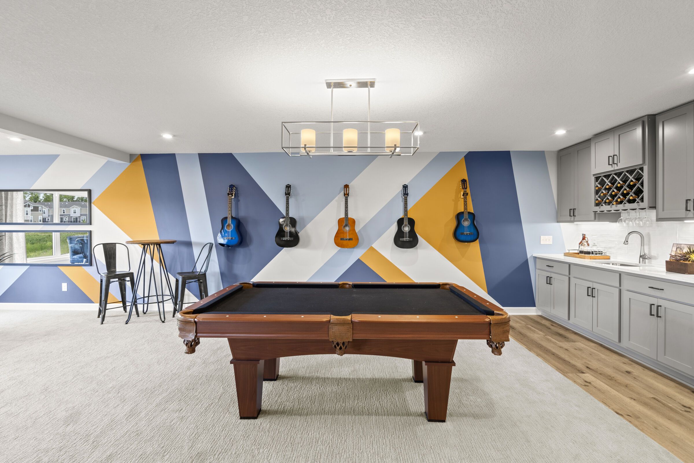 Lower Level Recreation Room - Representational Photo