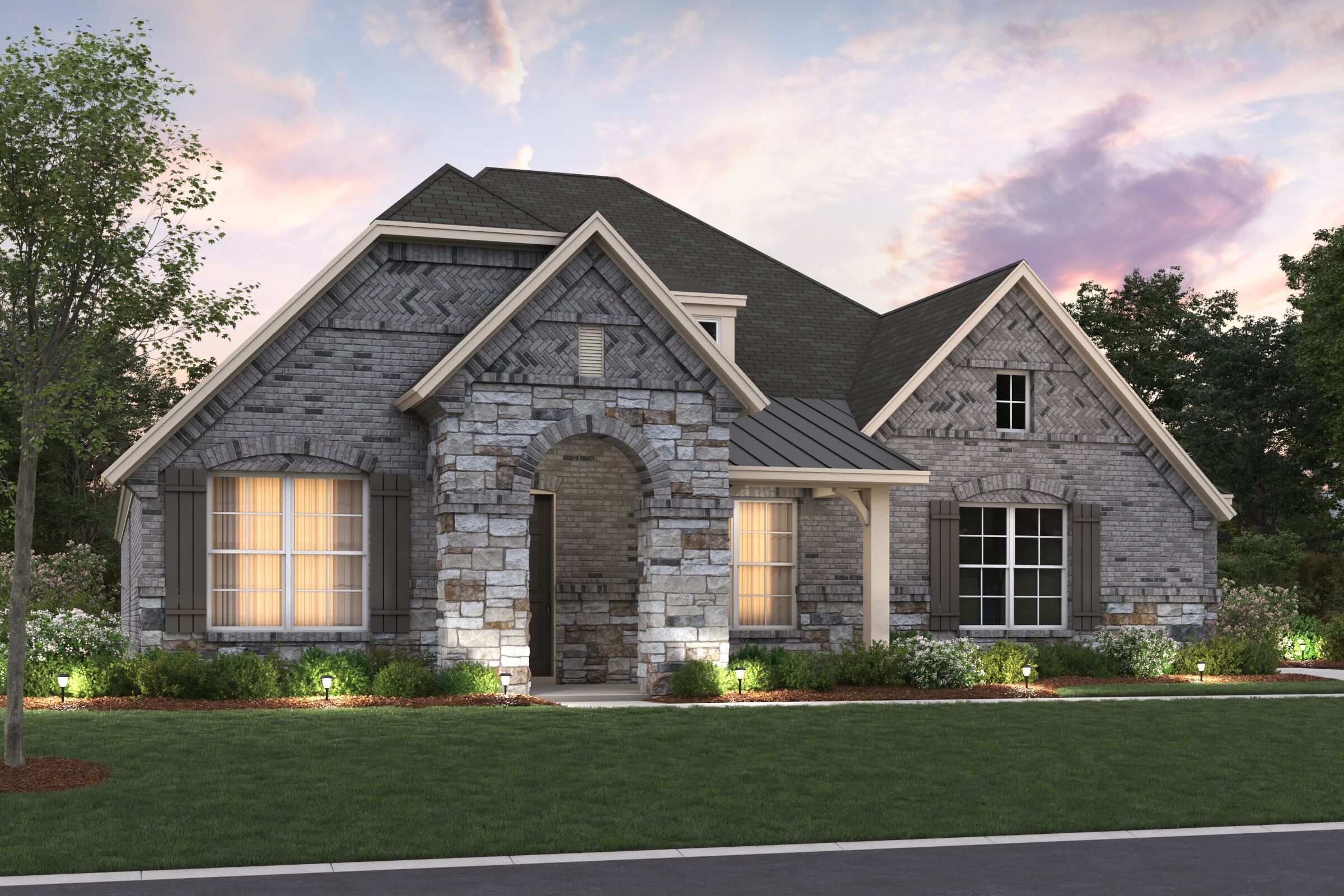Blanco-B - Everly Estates: San Antonio, Texas - M/I Homes