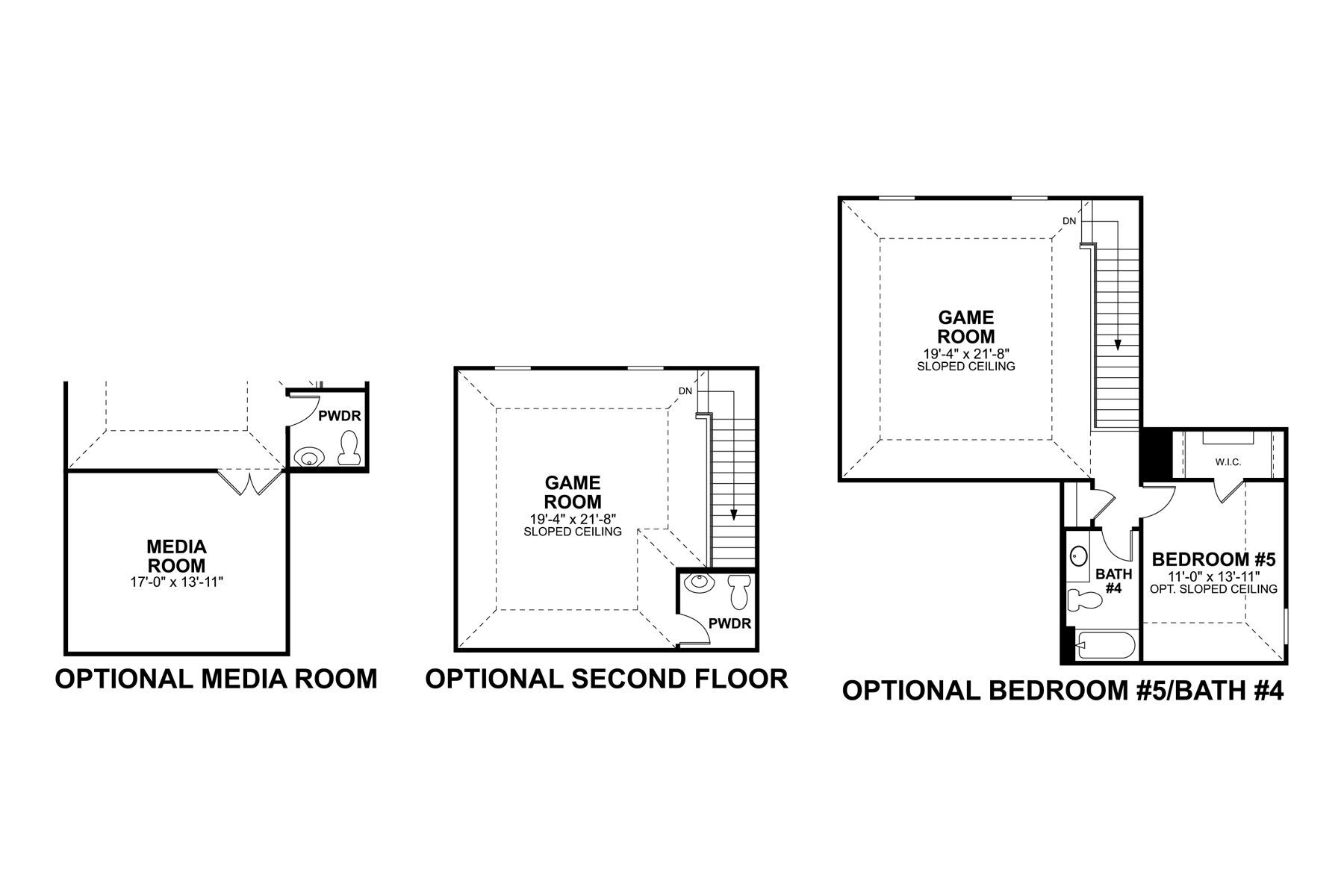 Angelina Optional Second Floor