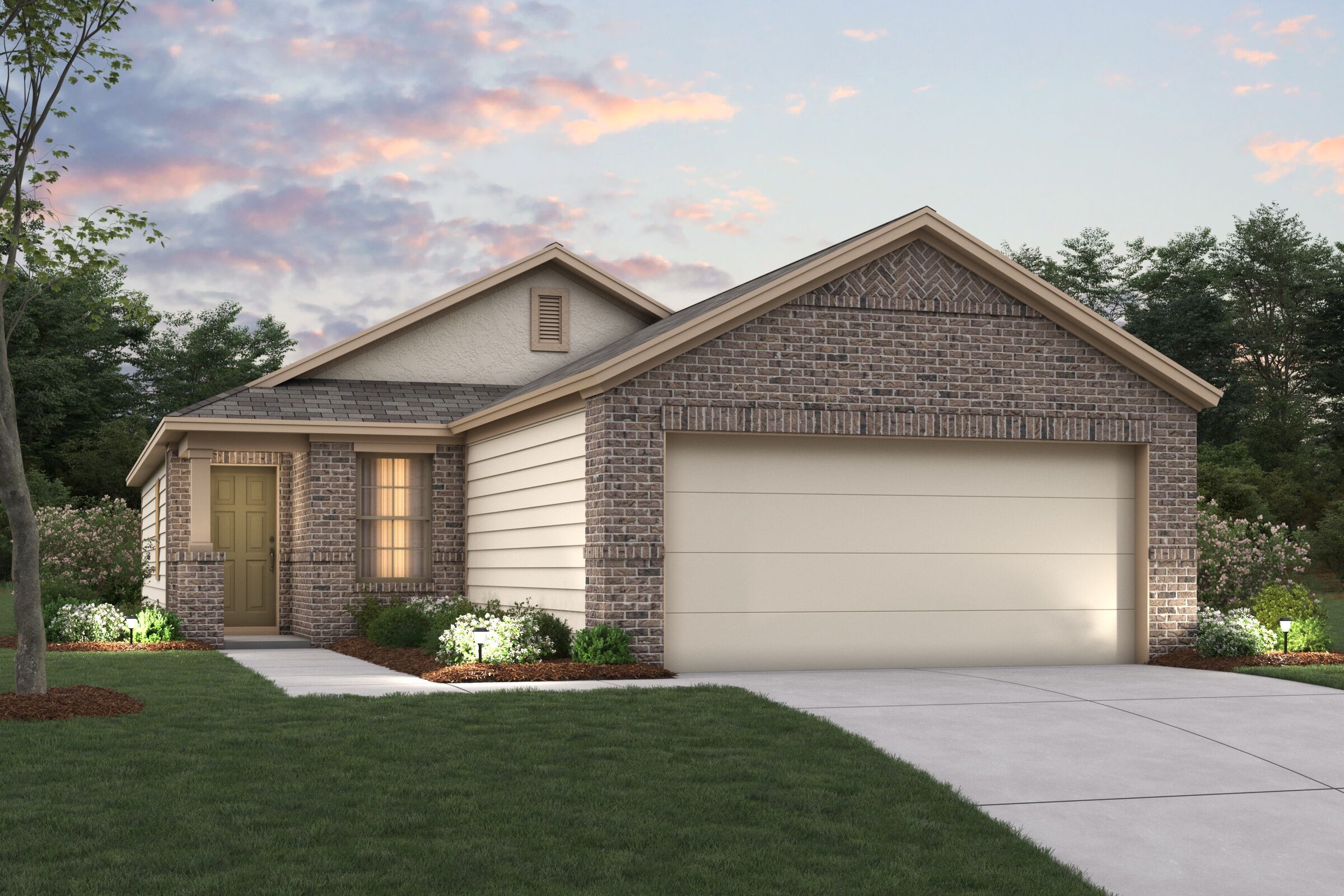 Primrose - Meadows at Clear Springs: New Braunfels, Texas - M/I Homes