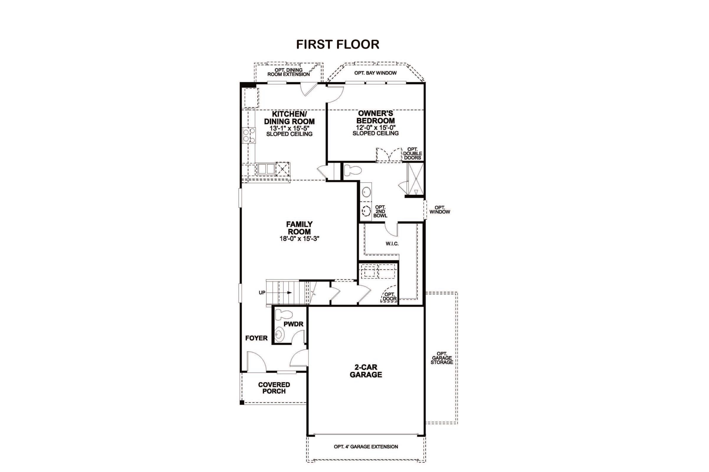 Larkspur first floor