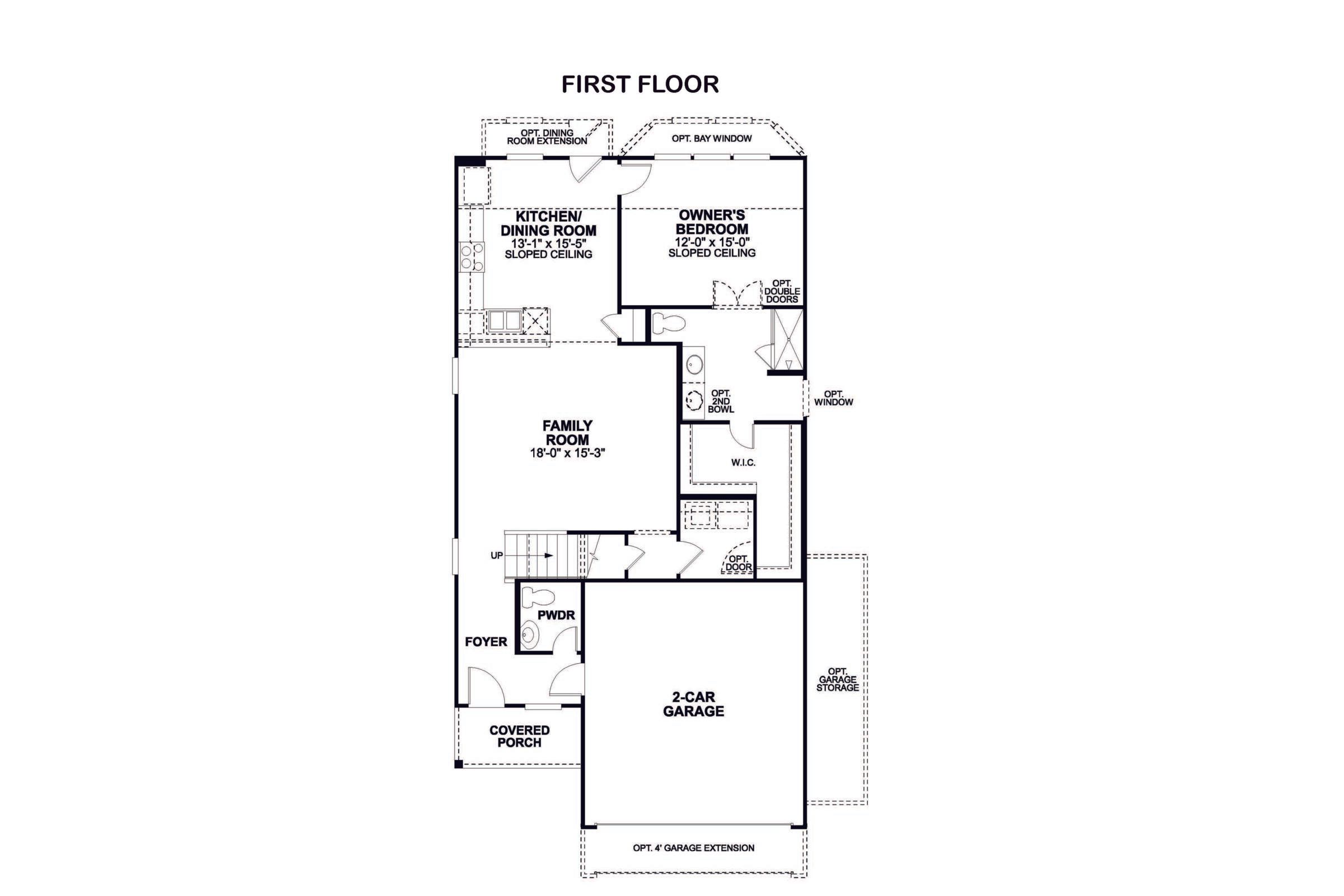 Larkspur first floor
