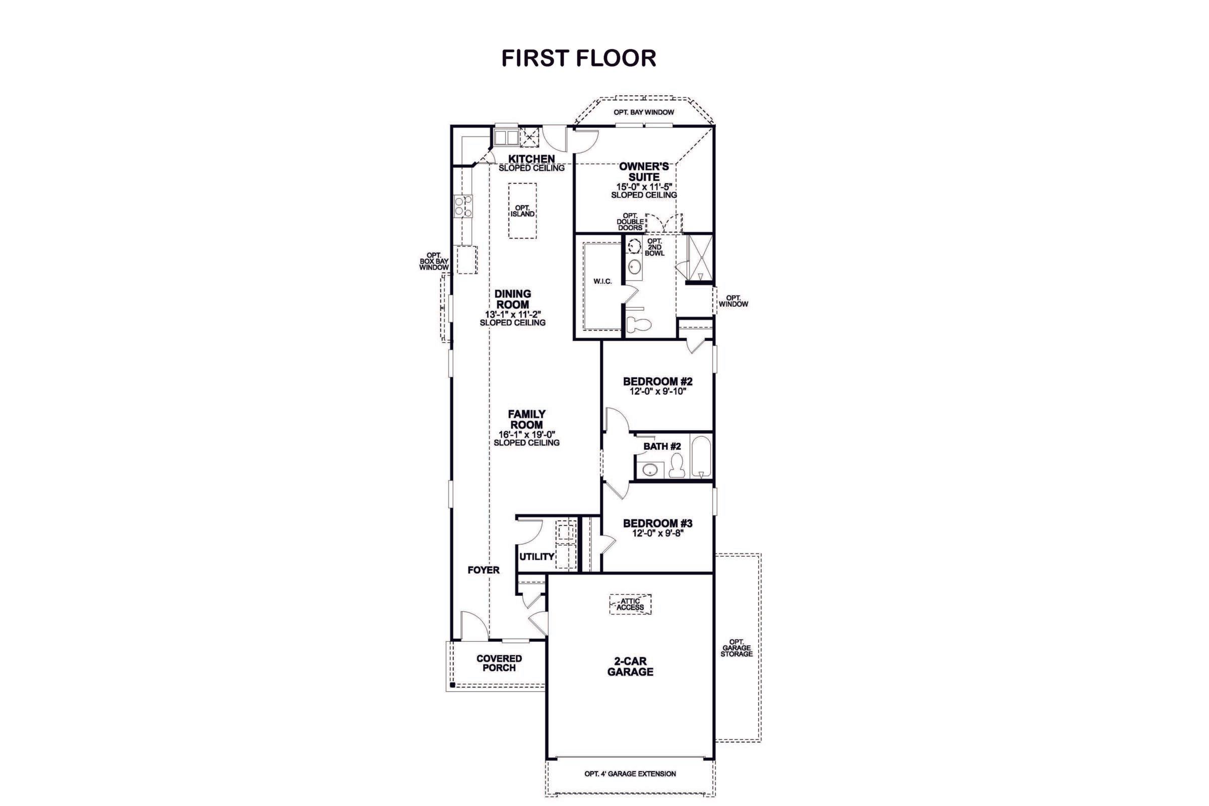 Magnolia first floor