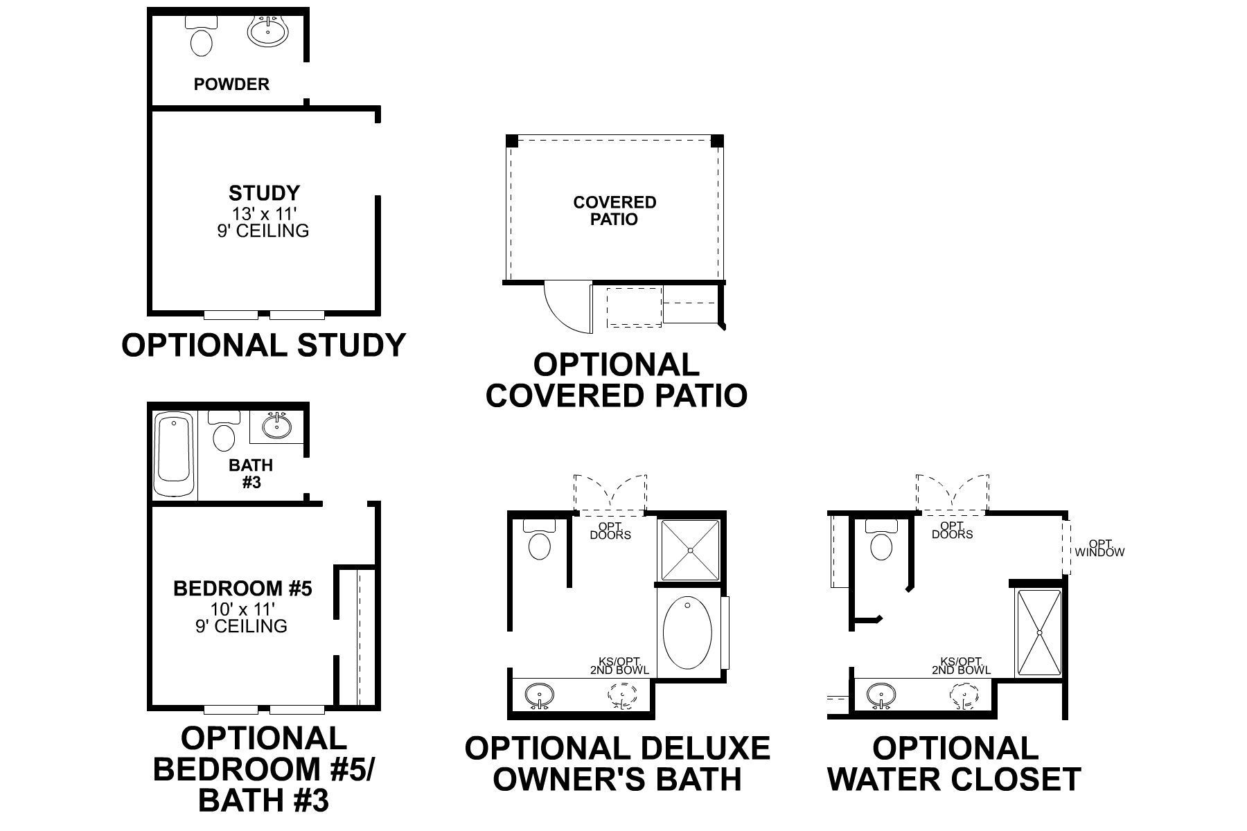 Columbus First Floor Options