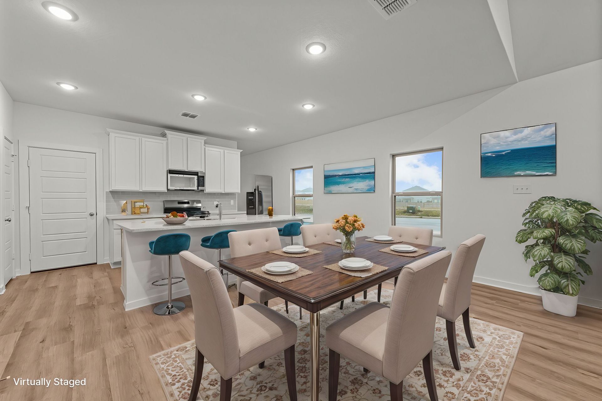 Visual Representation of Dining Room
