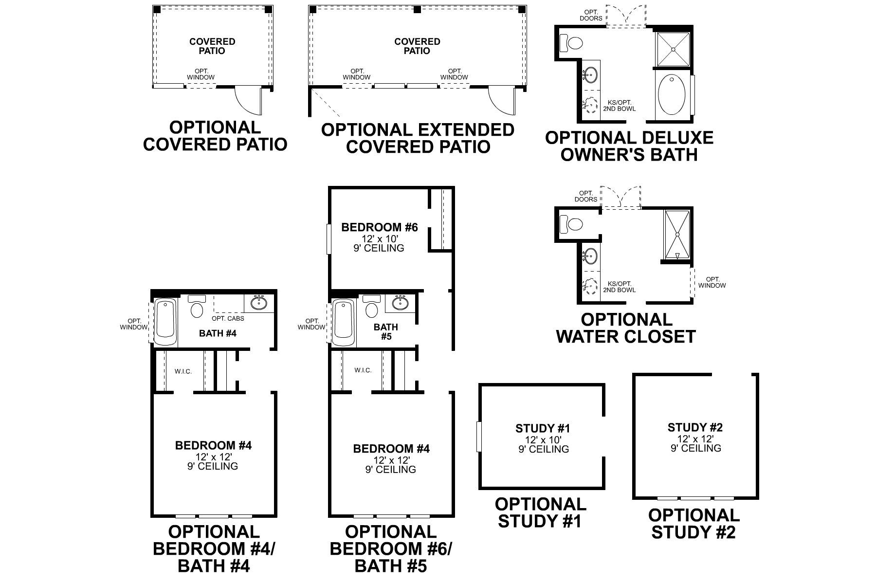 Livingston First Floor Options