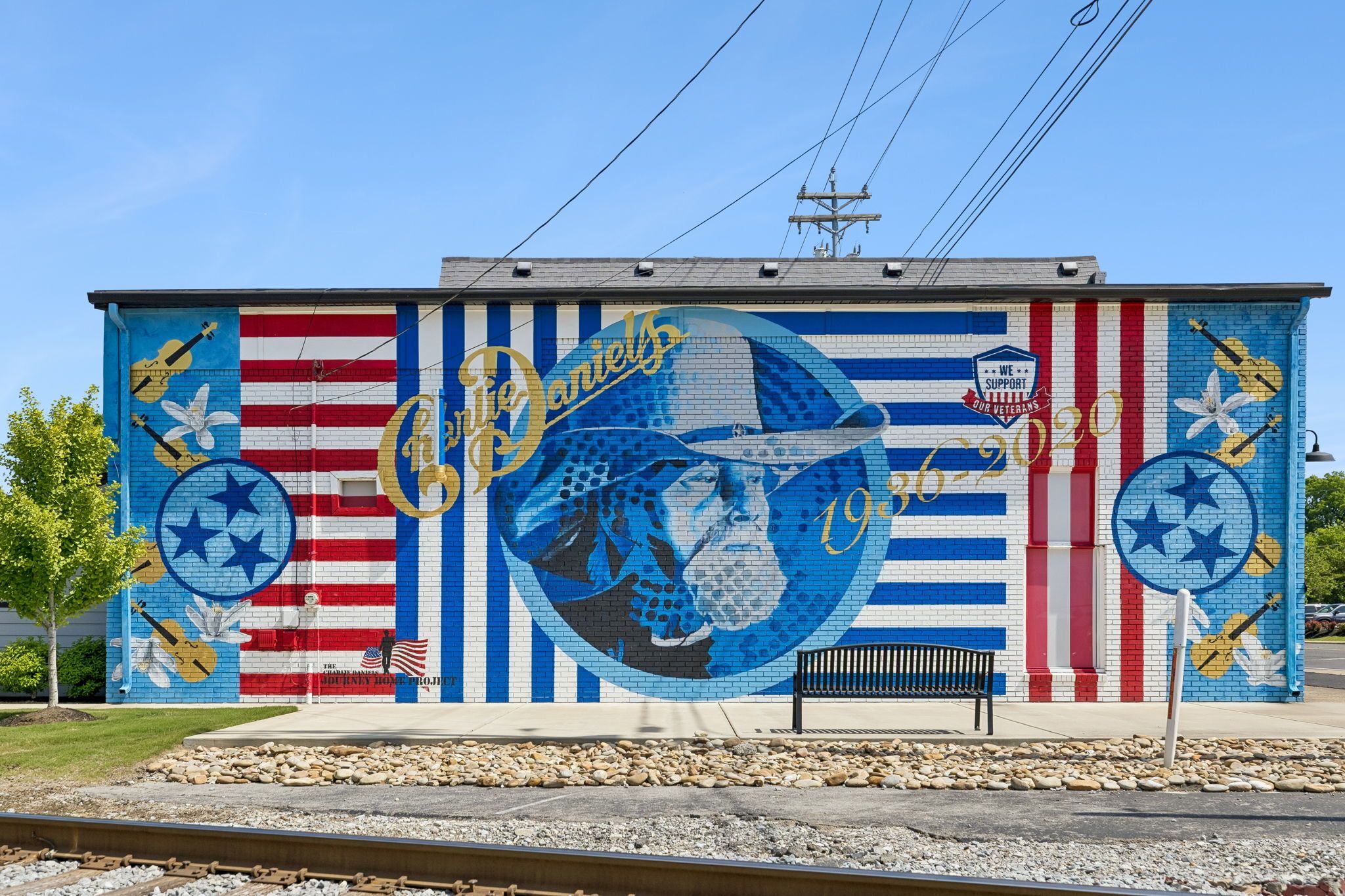 Charlie Daniels Mural