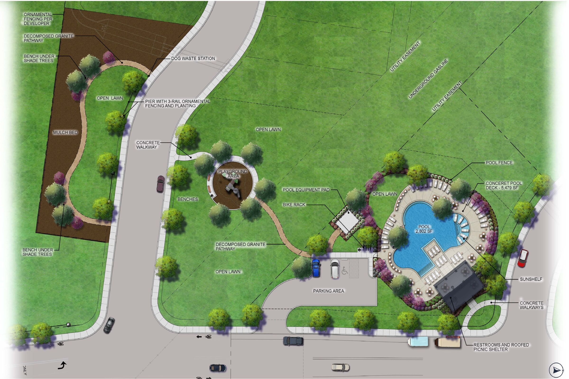 Future Amenities. Visual shown is a preliminary concept and may not reflect the final product or ...