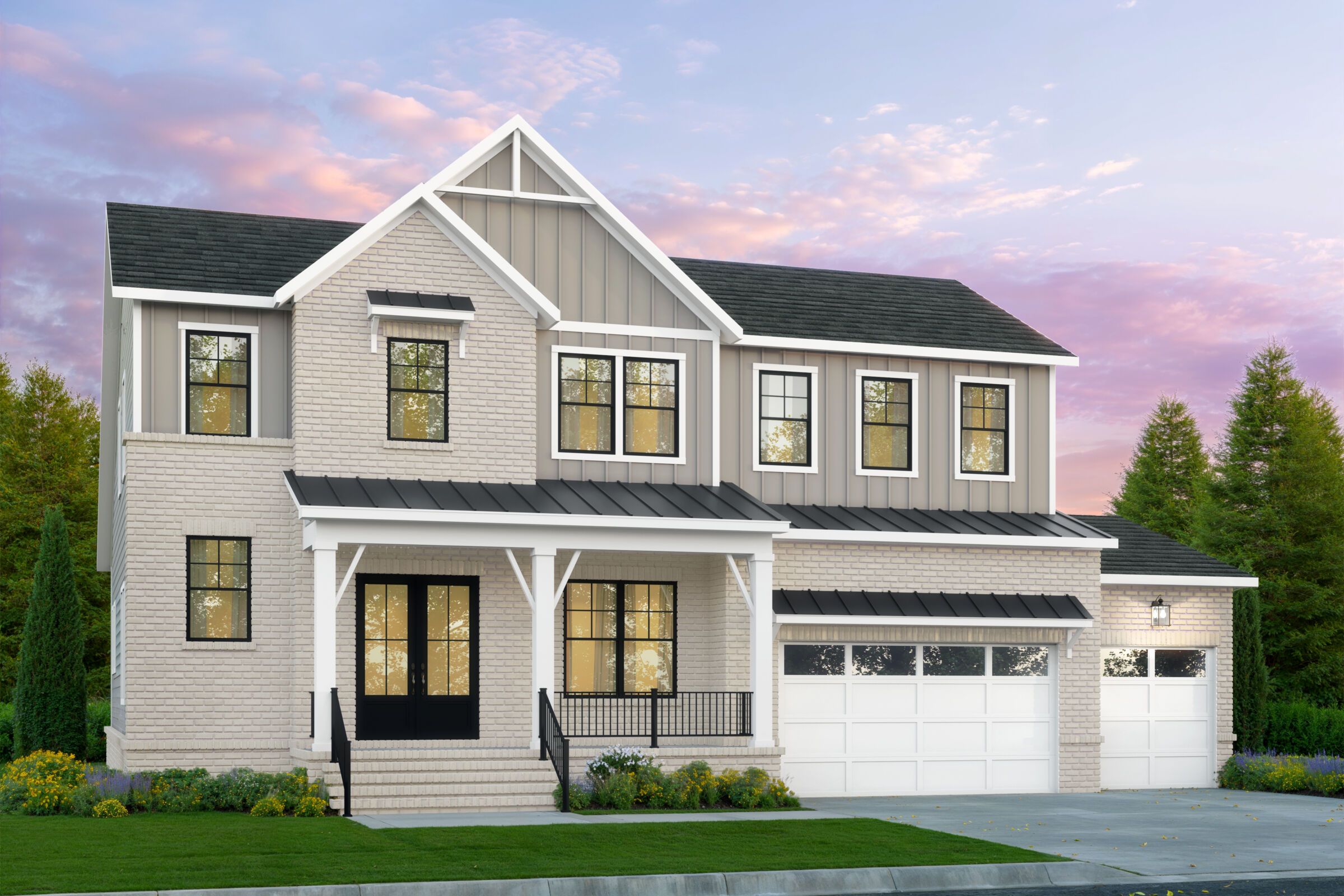 Davenport - Farmhouse with 3-Car Garage