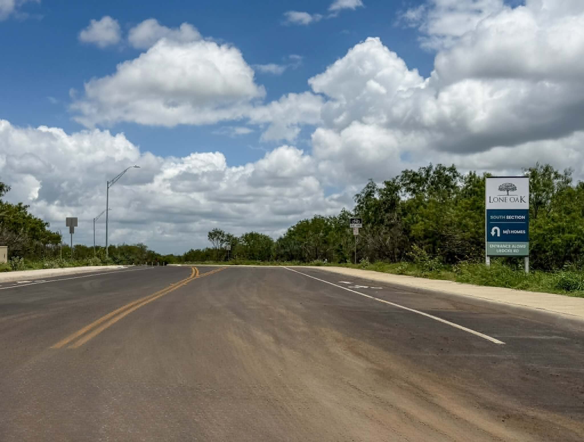Southside High School,Community Entrance,Freedom Elementary School,Sandy Oaks Exit