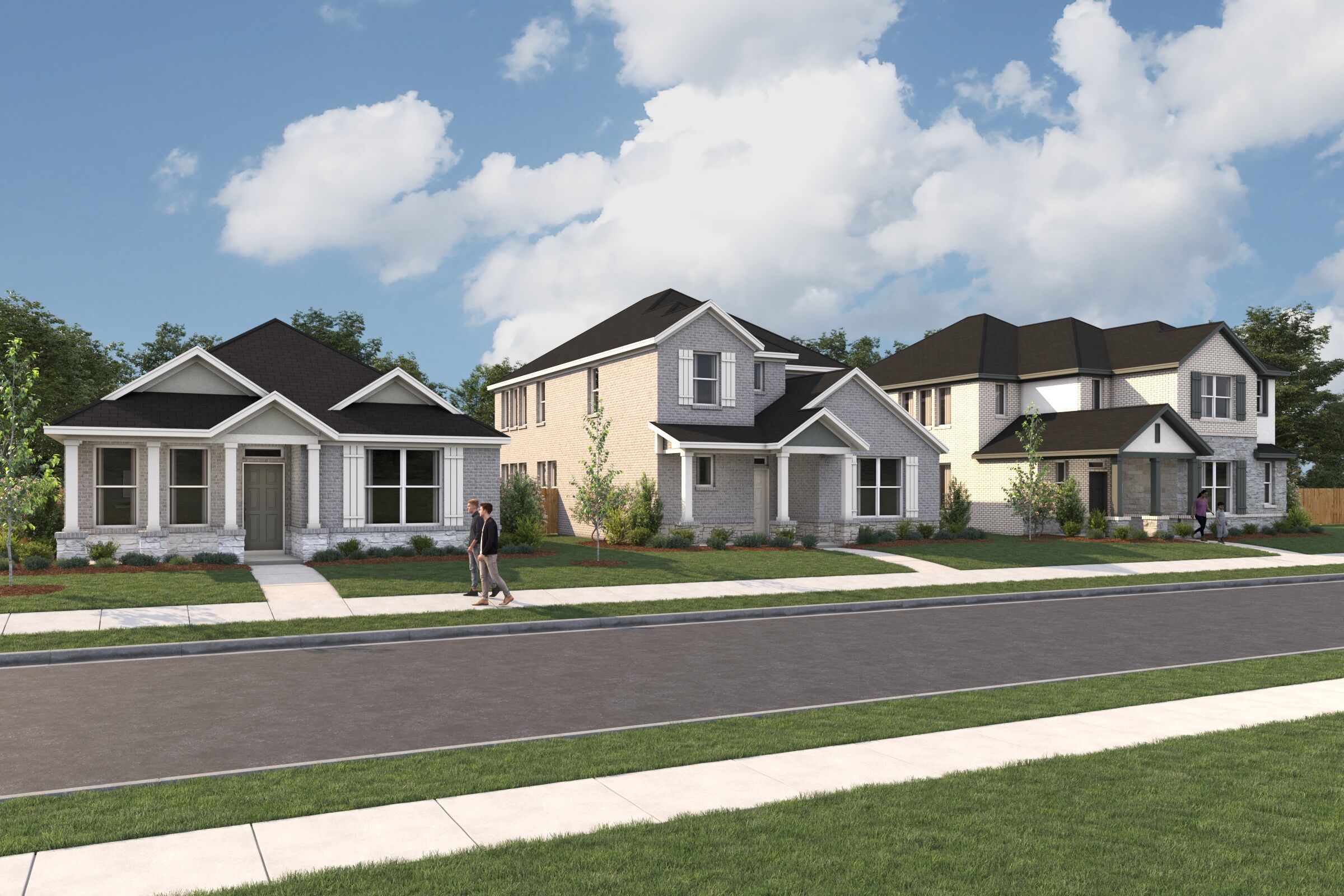 Streetscape Elevation Cottage Series