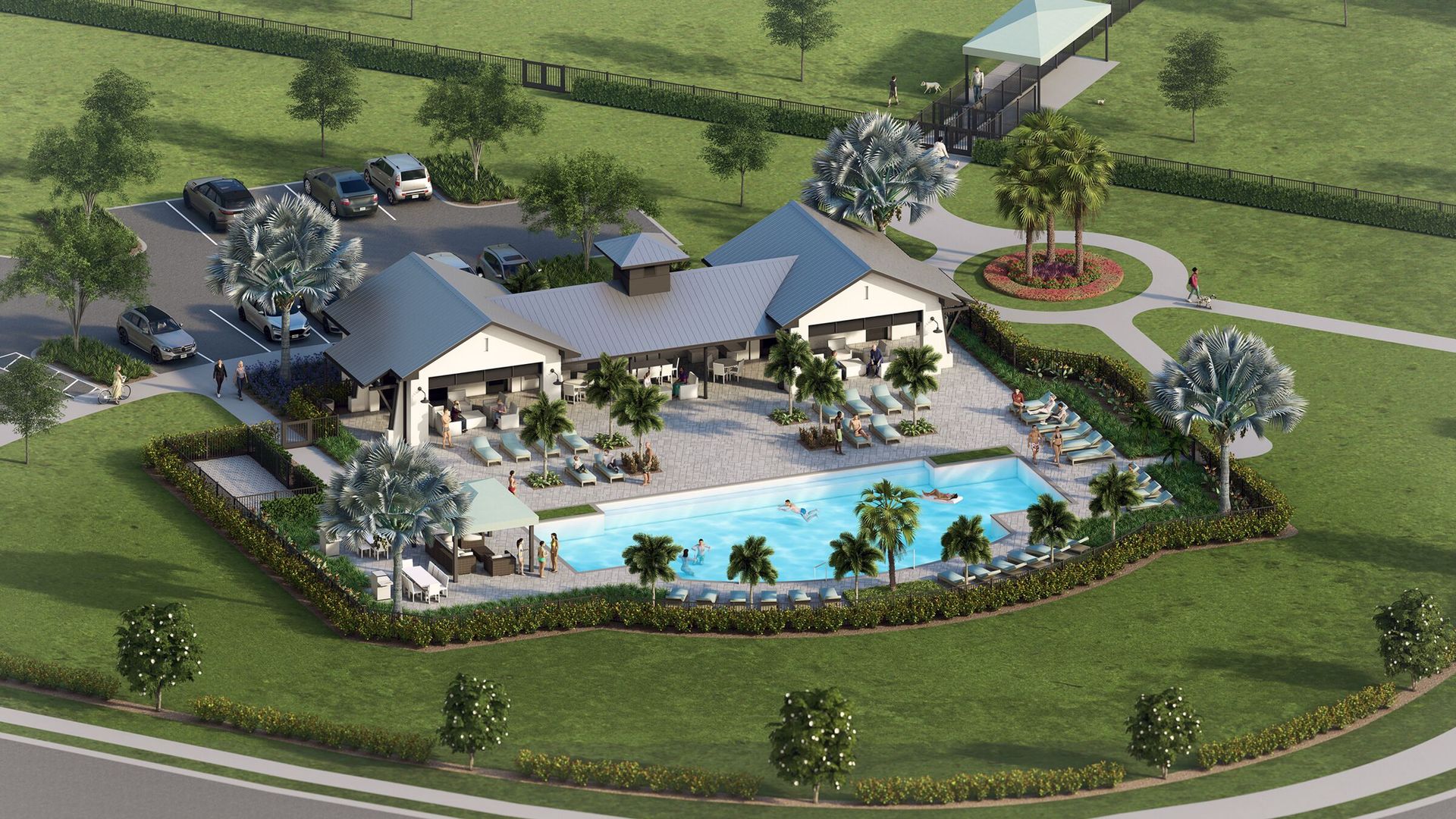 Amenity rendering
