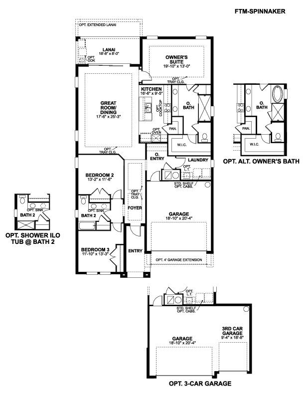 Spinnaker Floorplan