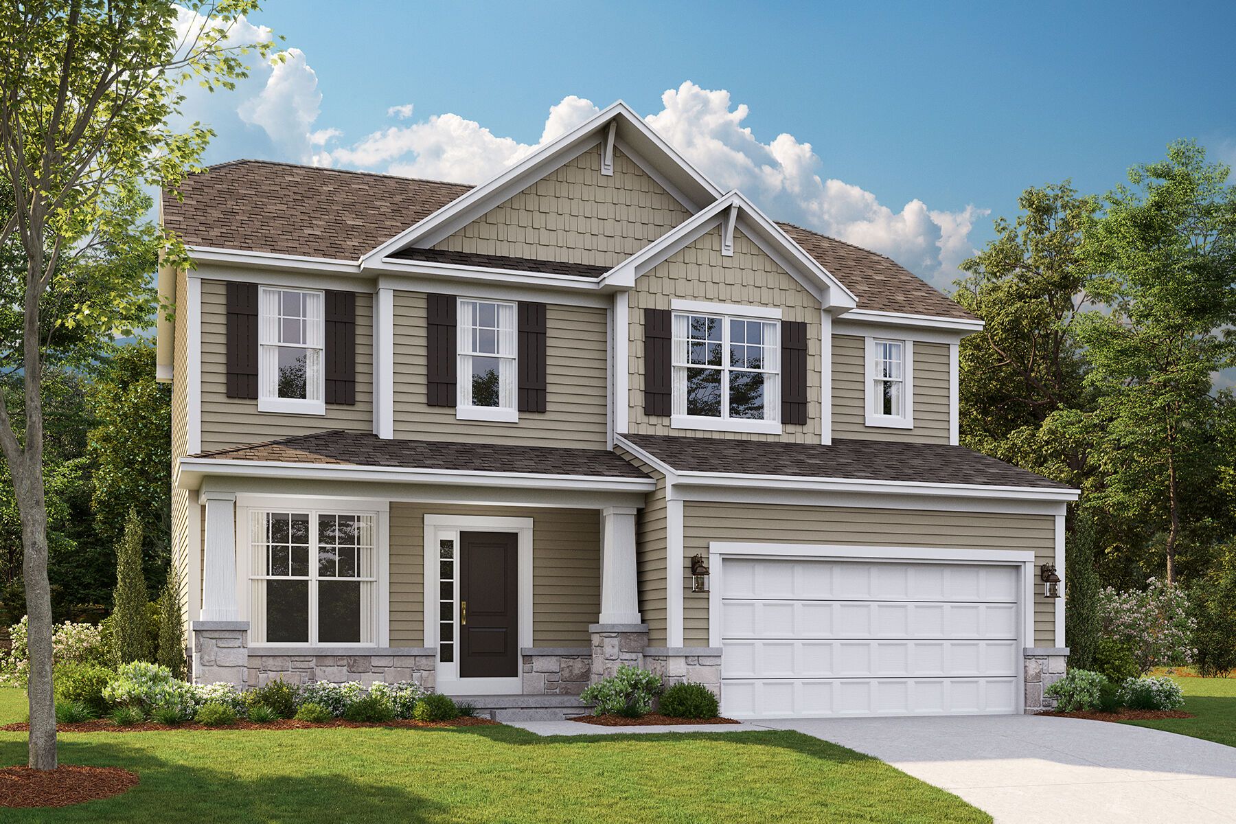 Dearborn - Andelina Farms: Saline, Michigan - M/I Homes