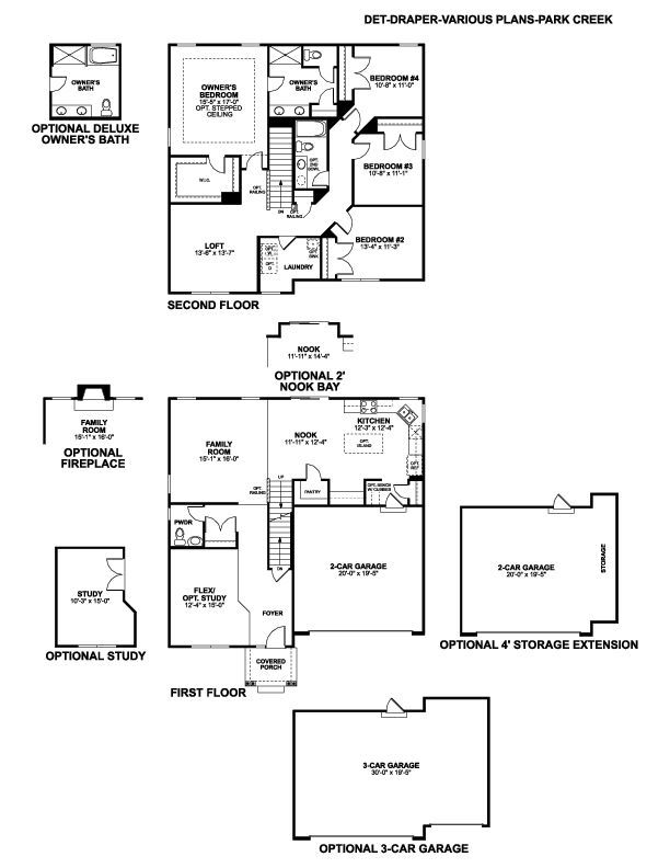Park Creek Draper Floorplan