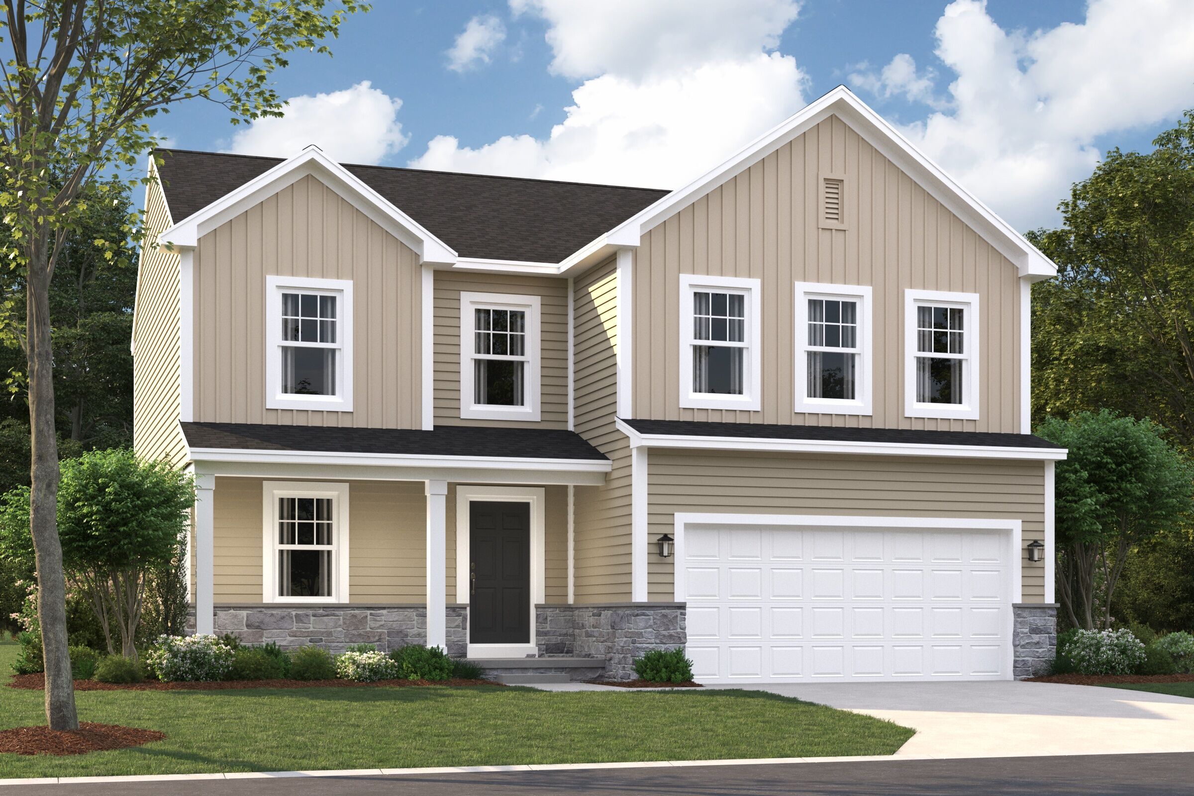 Gardens Of Riverside por M/I Homes en Detroit Michigan