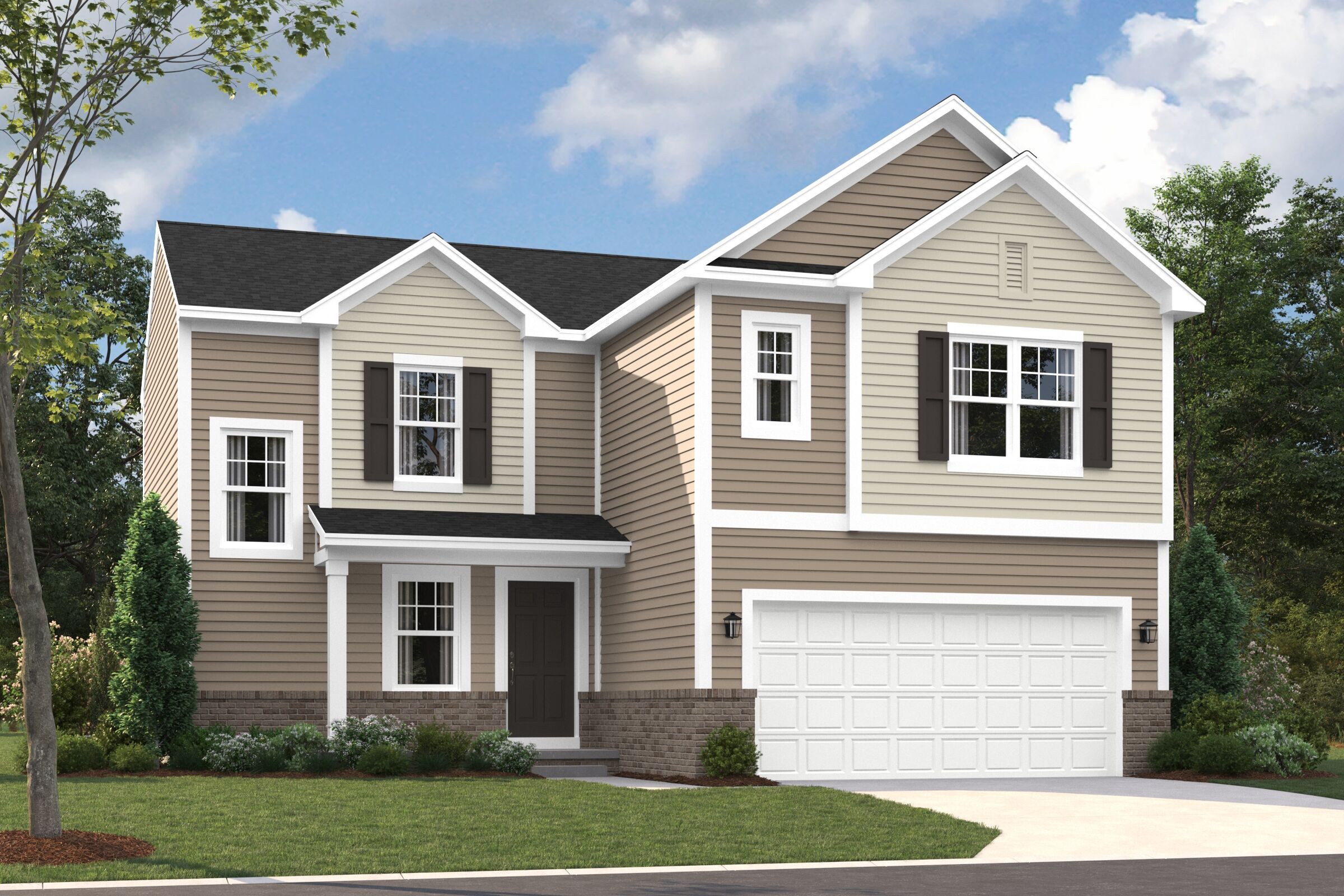 Sawyer - Cambridge Park: Grand Blanc, Michigan - M/I Homes