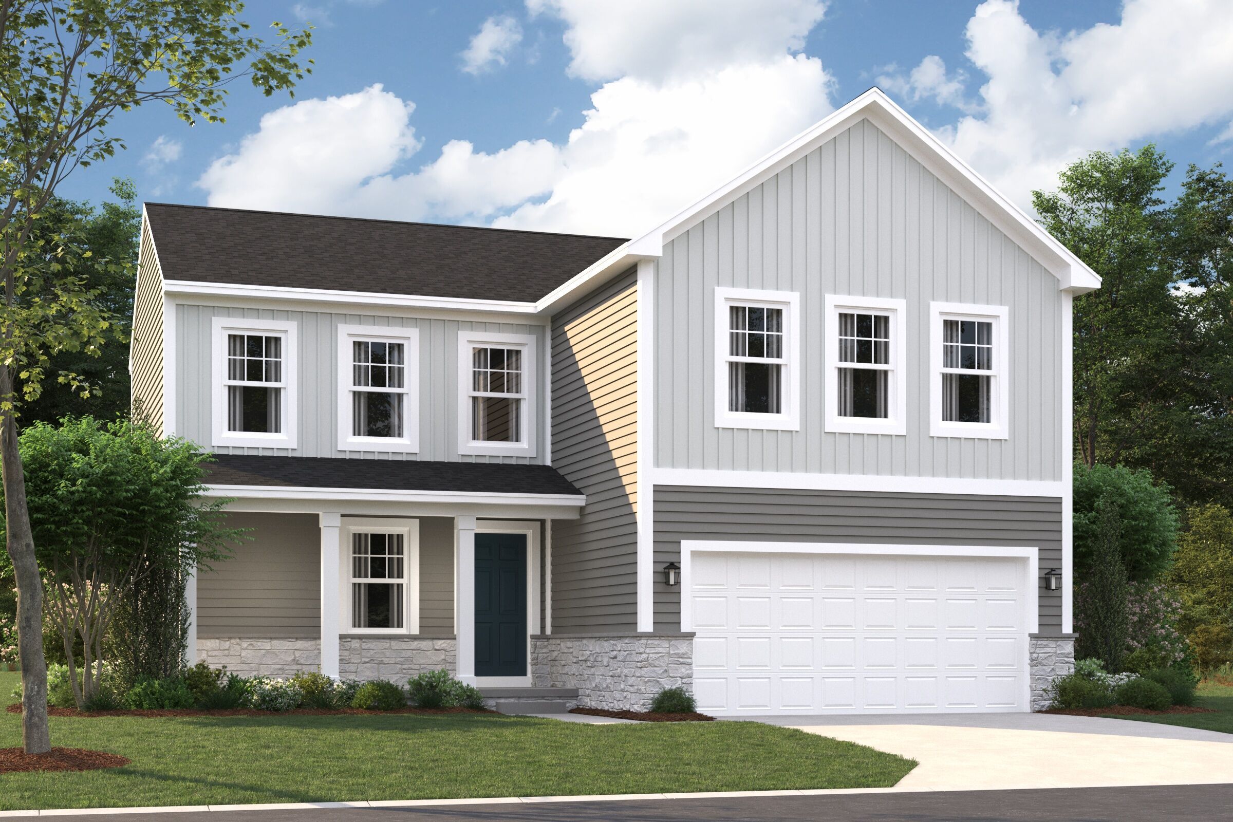 Sawyer - Cambridge Park: Grand Blanc, Michigan - M/I Homes