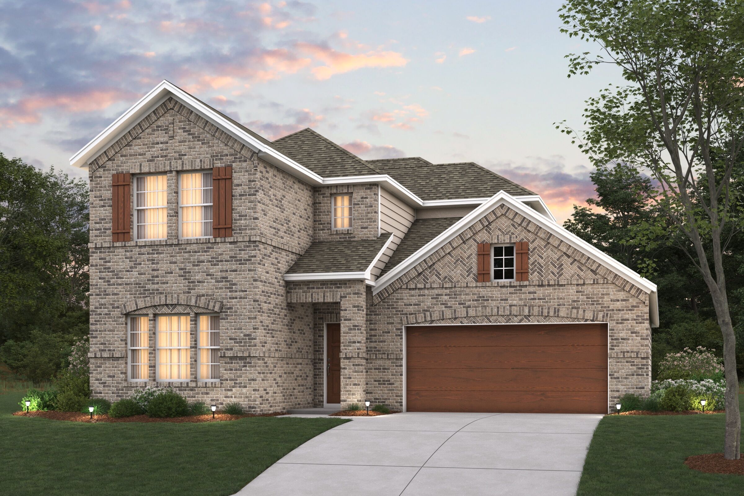 Livingston - Sagebrook: Argyle, Texas - M/I Homes