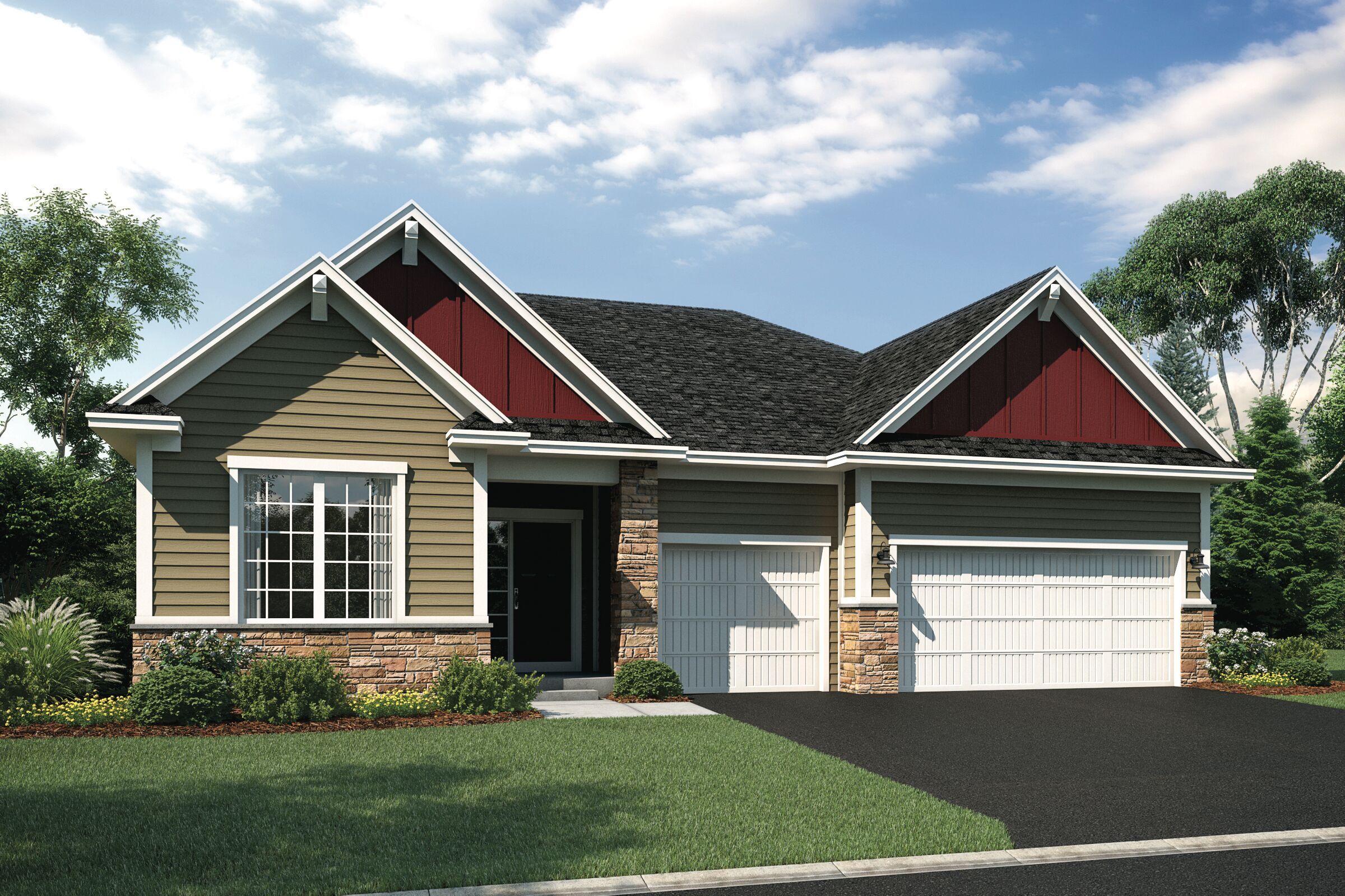 Amelia - Riverview Preserve: Saint Michael, Minnesota - M/I Homes