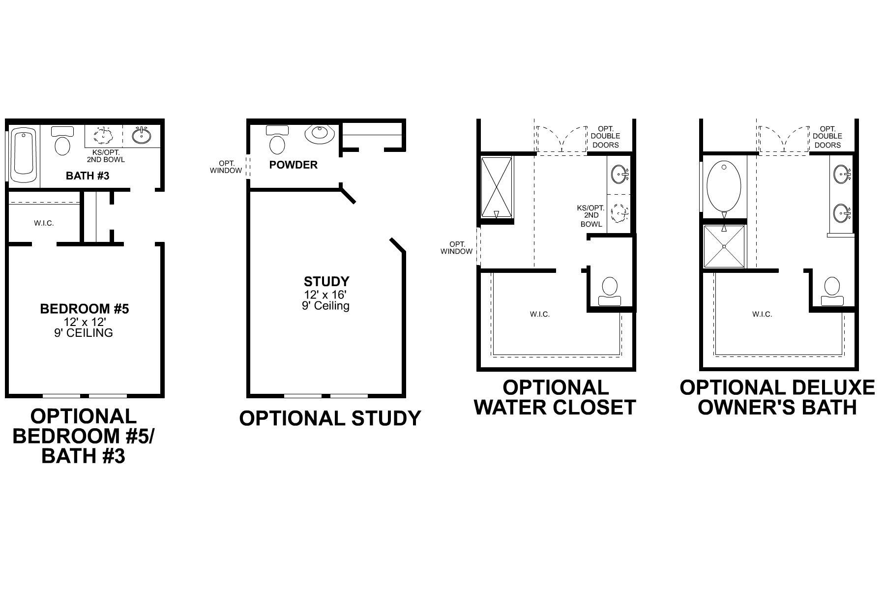 Rios First Floor Options