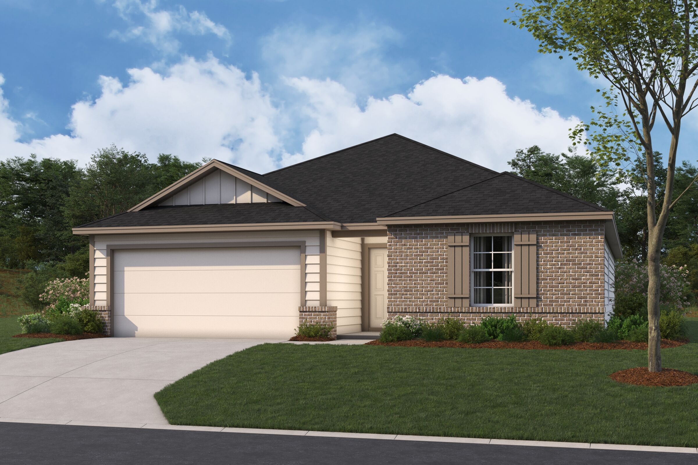 Moscoso - Marble Creek Crossing: Austin, Texas - M/I Homes