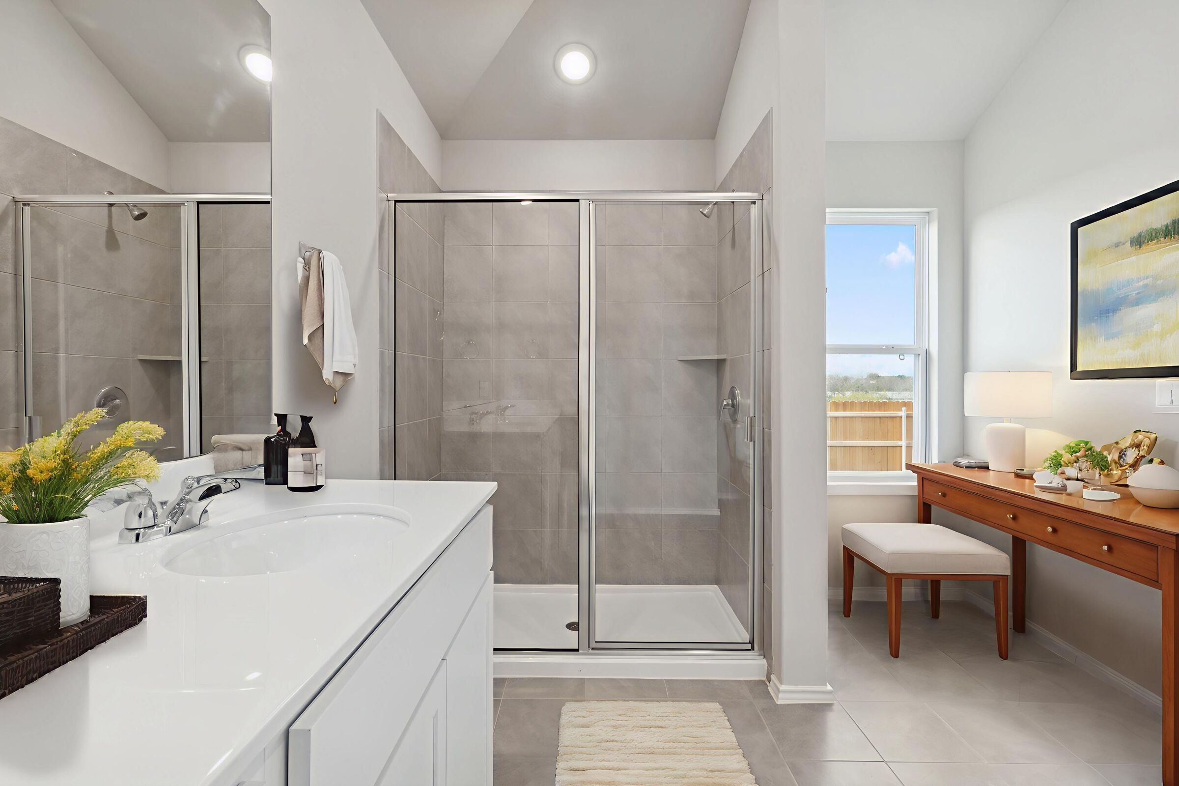 Bathroom - Virtually Staged - Representational Photo