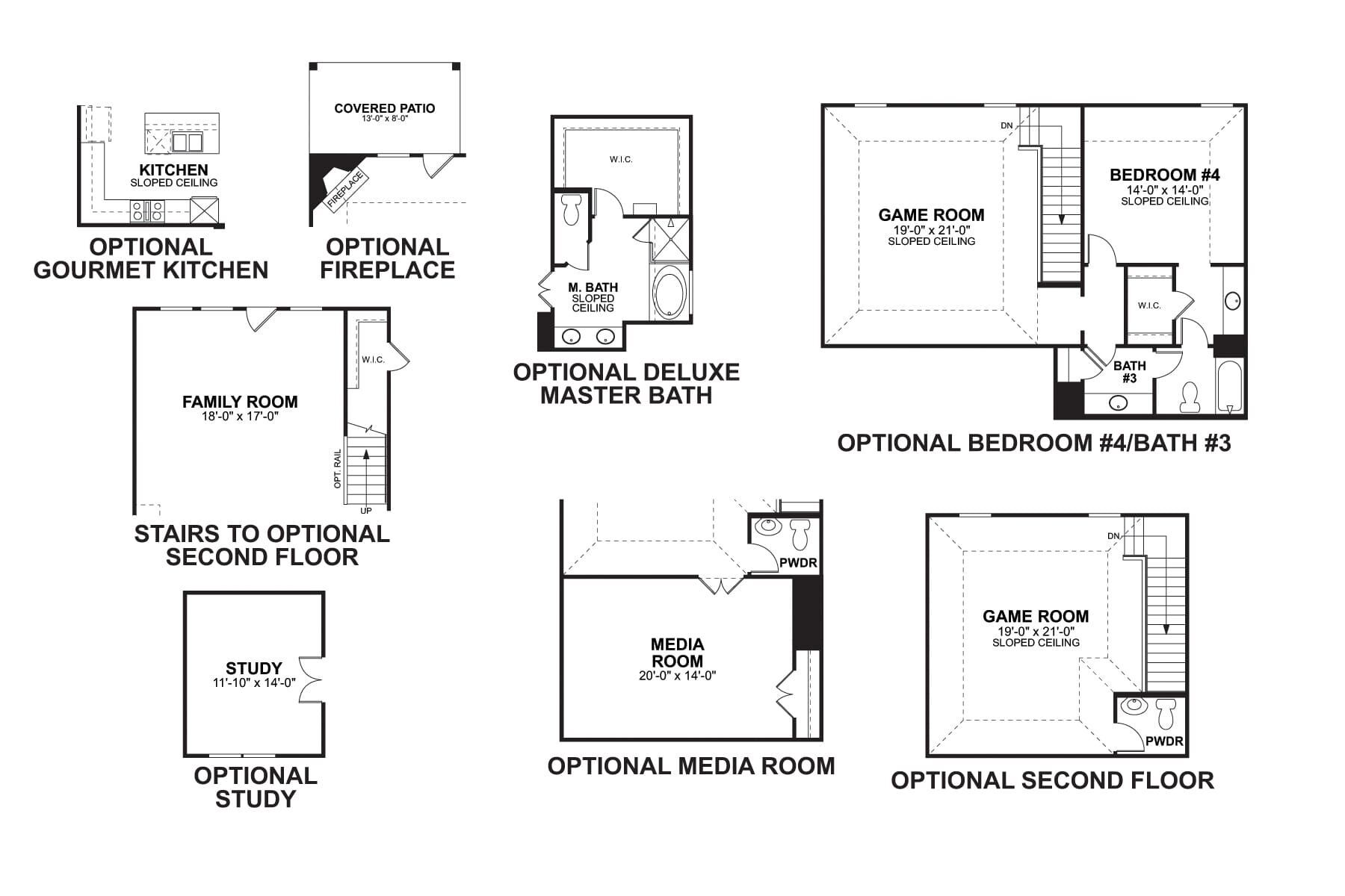 Brazos First Floor Options