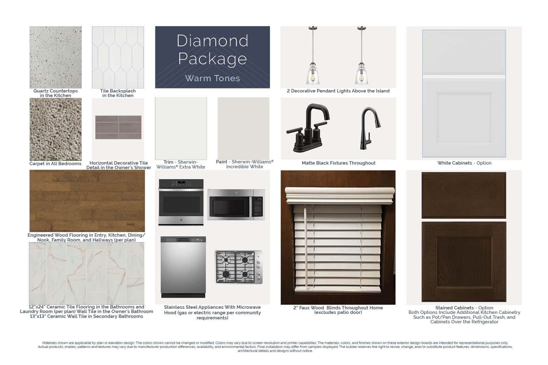 Diamond Package - Warm Tones
