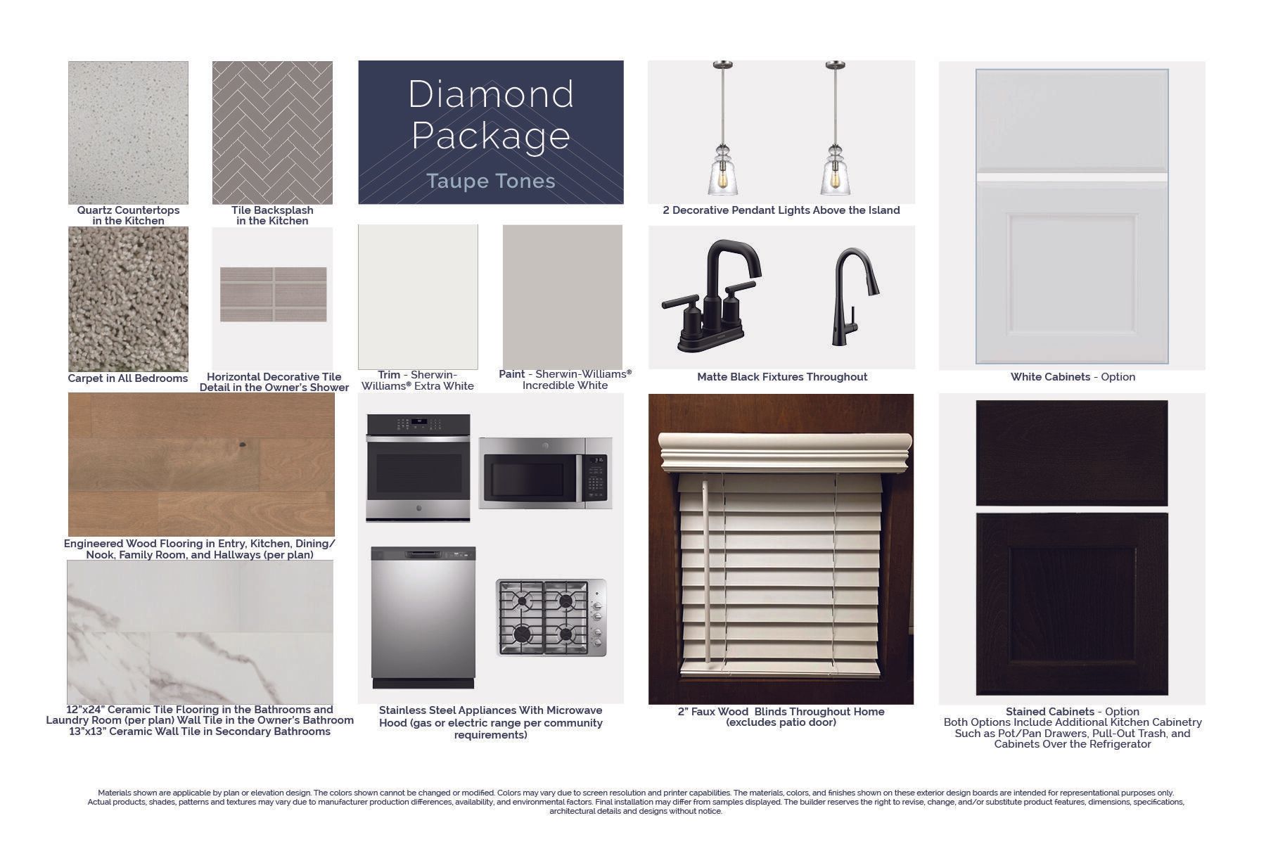 Diamond Package - Taupe Tones