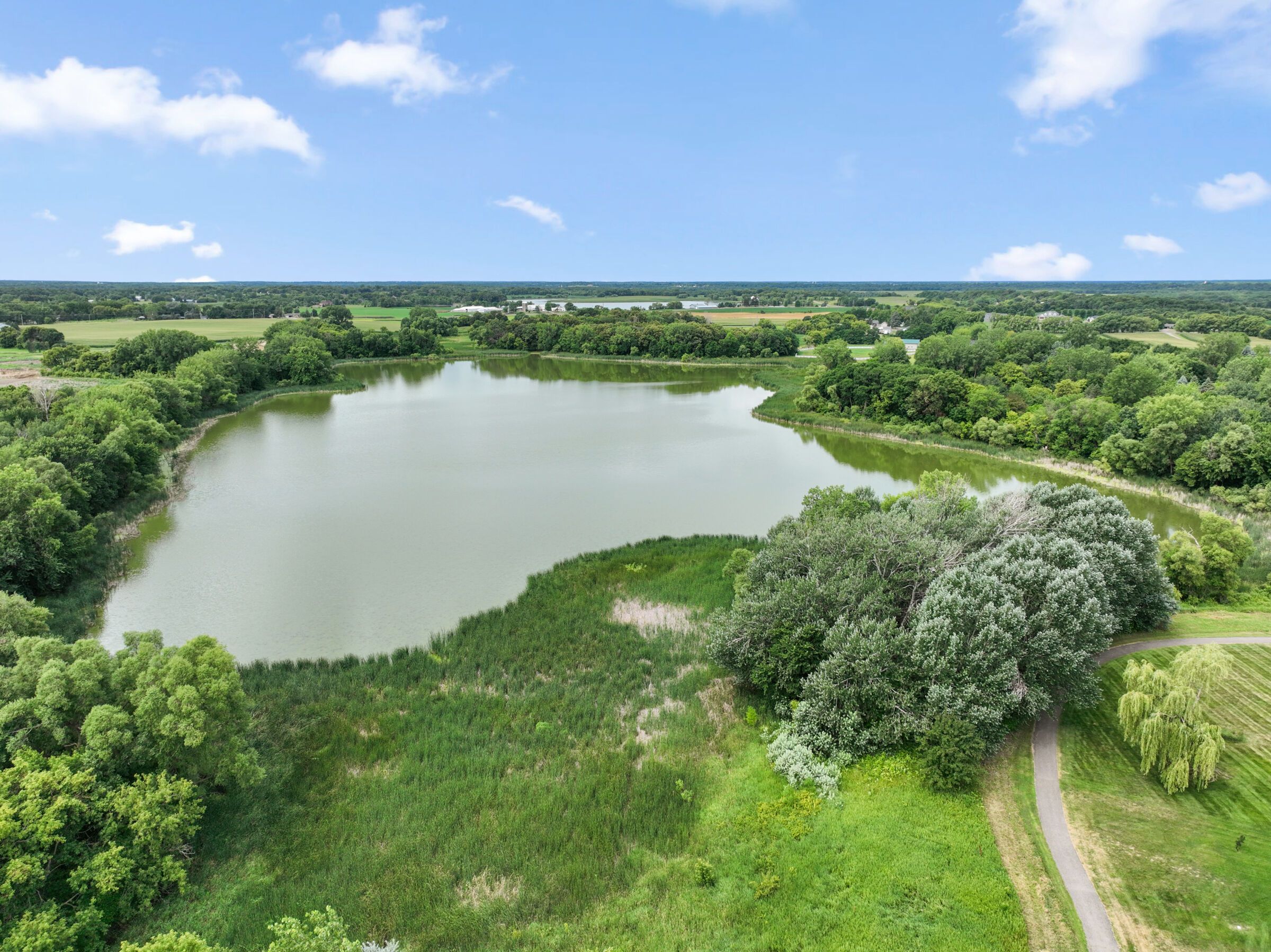 Cowley Lake Community Aerial