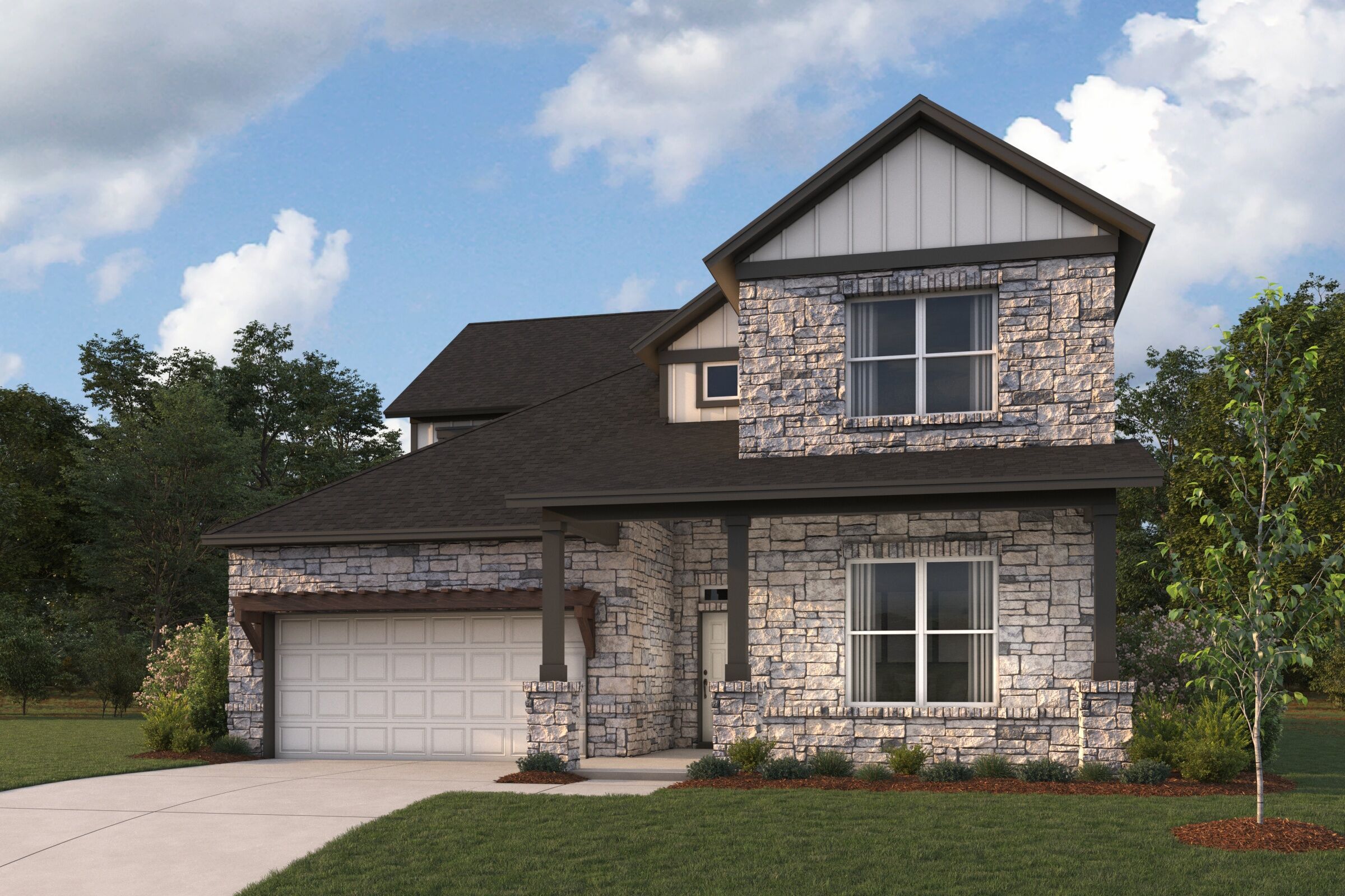 Edgewood por M/I Homes en Austin Texas