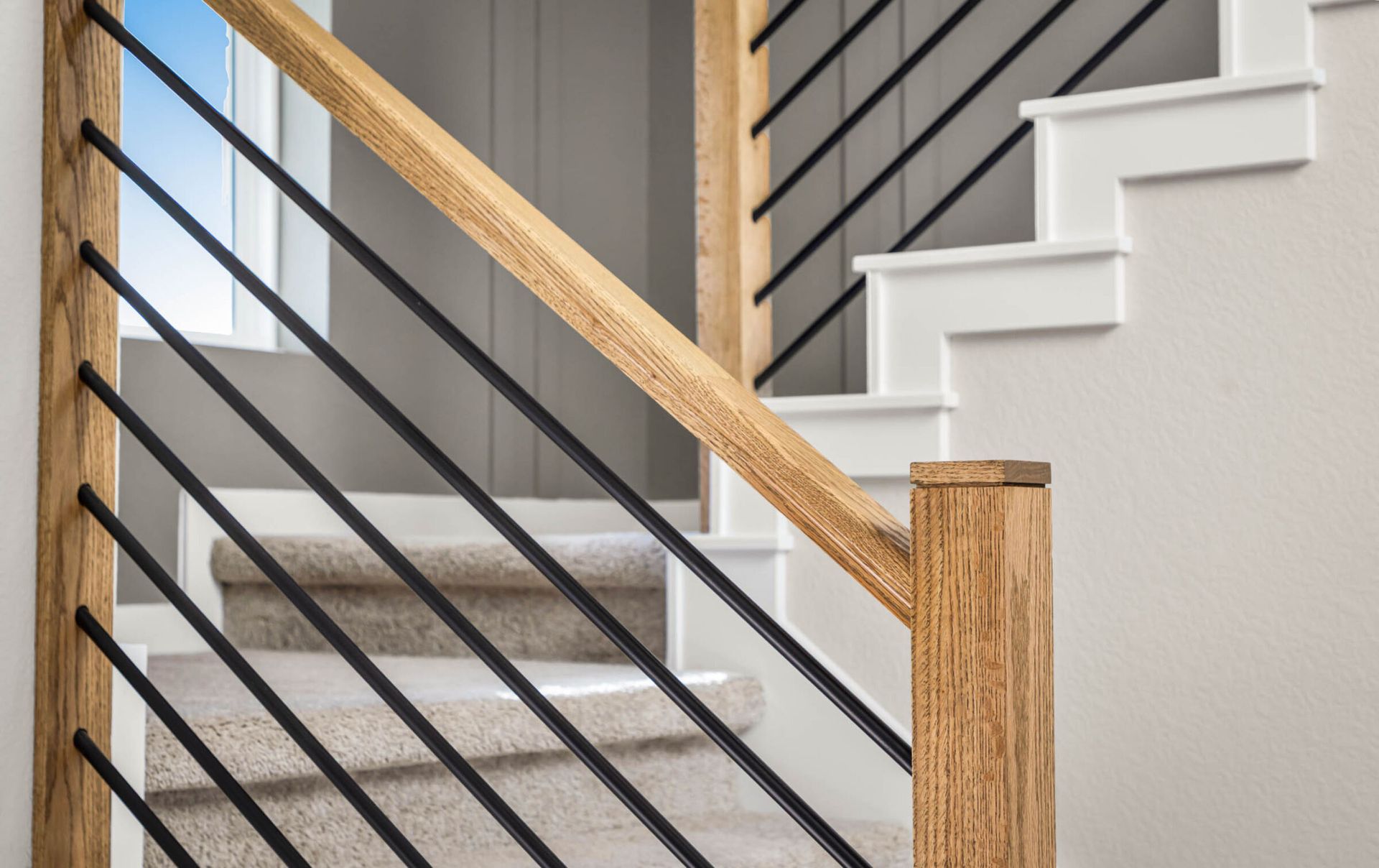 Detail Shot of Stair Railing