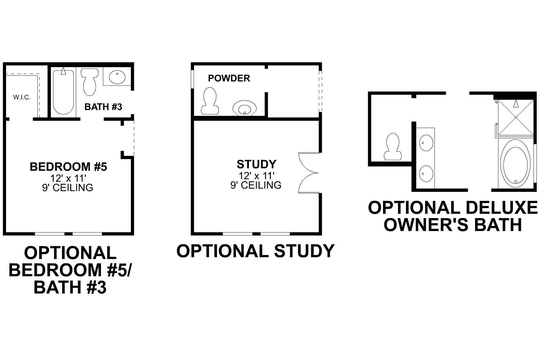 Bryant First Floor Options