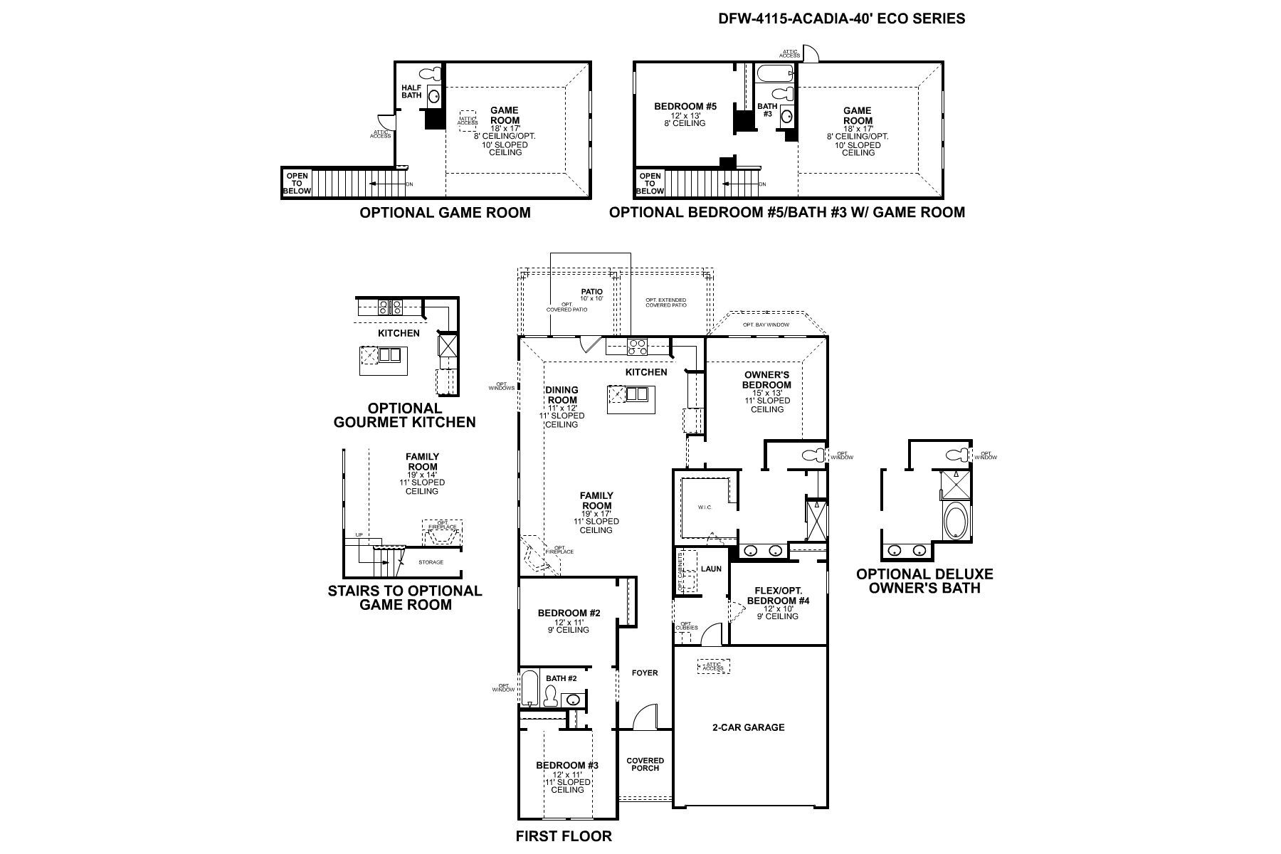 Acadia Floorplan