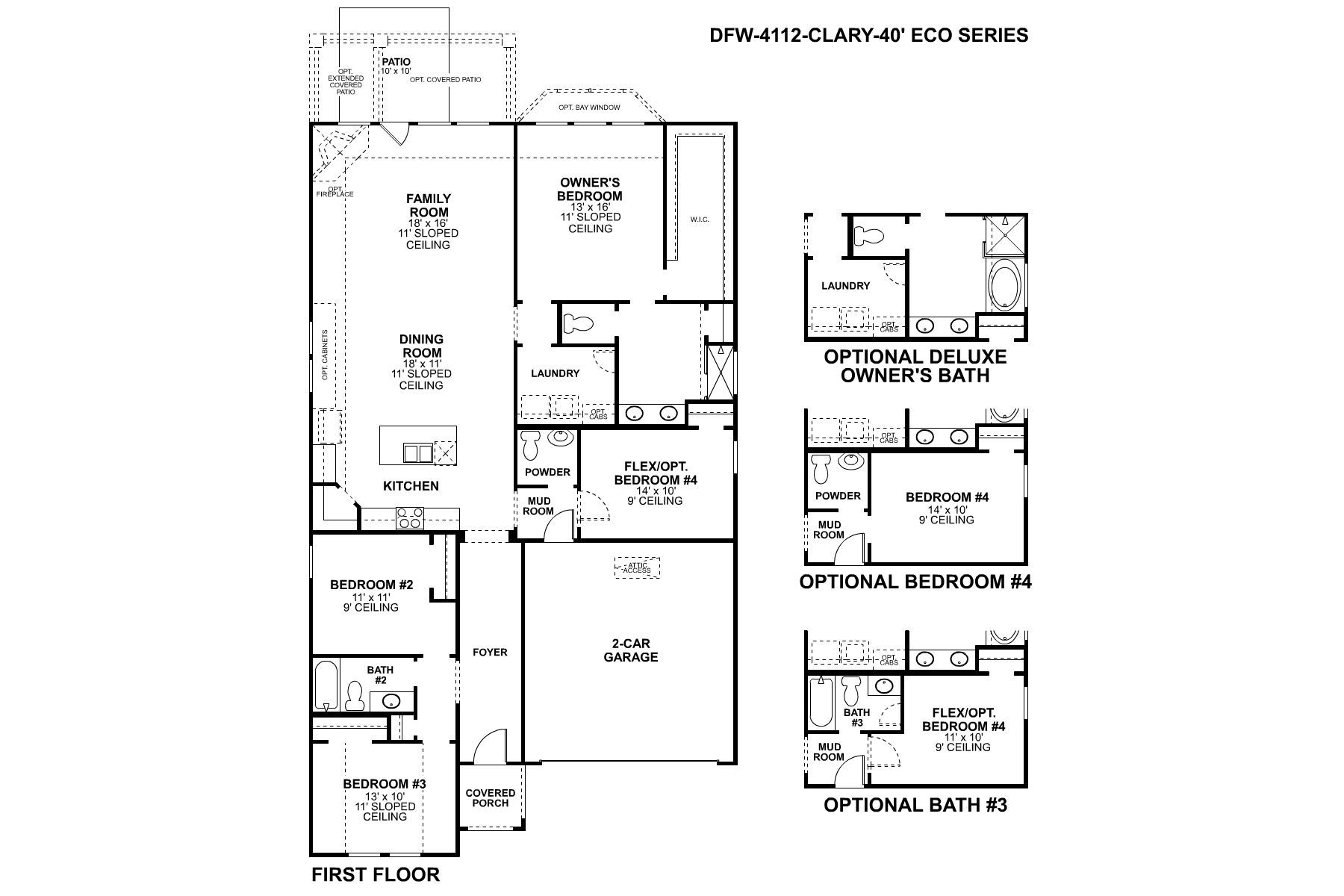 Clary Floorplan