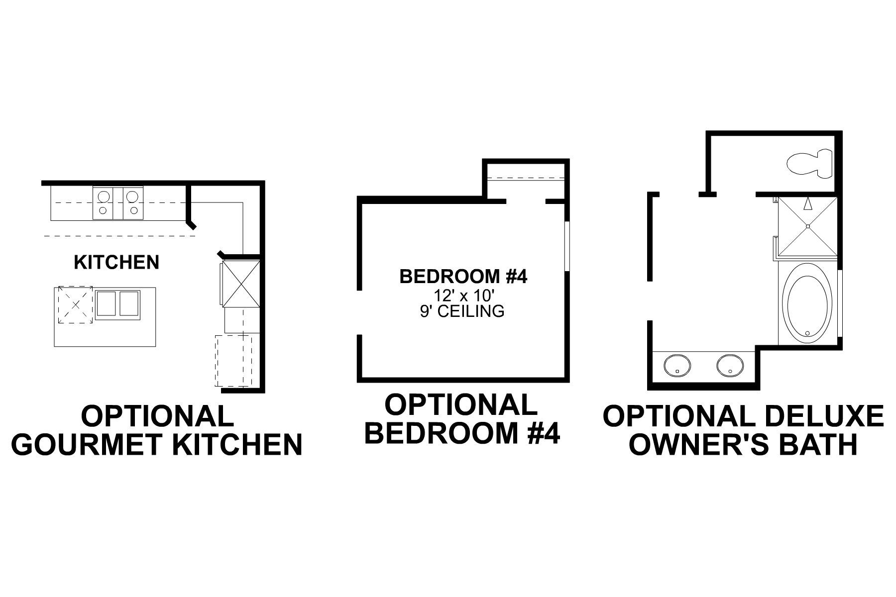 Sanders First Floor Options