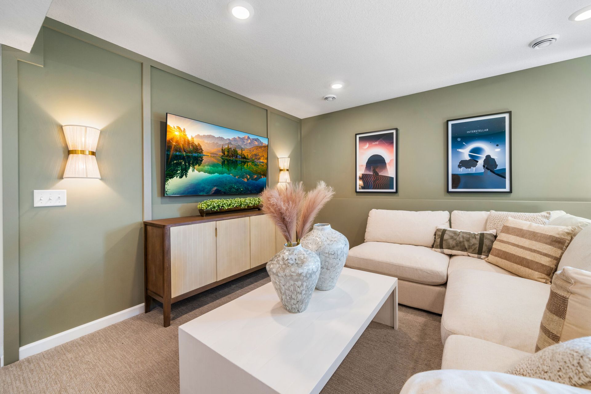 Lower Level Recreation Room
