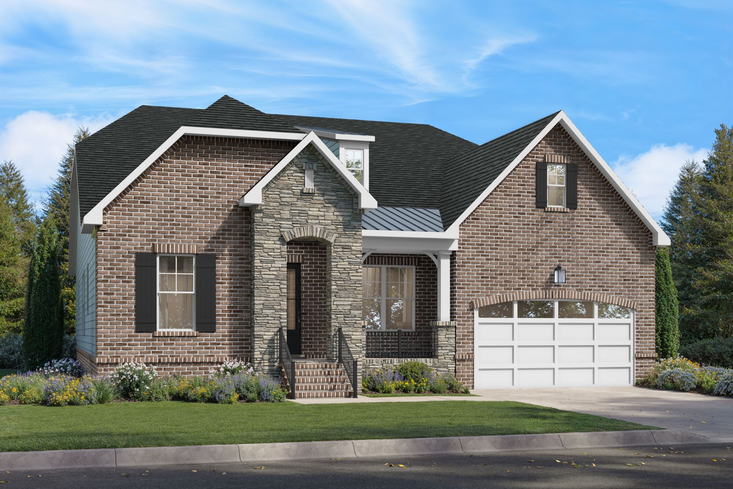 Cambridge Elevation C - French Country
