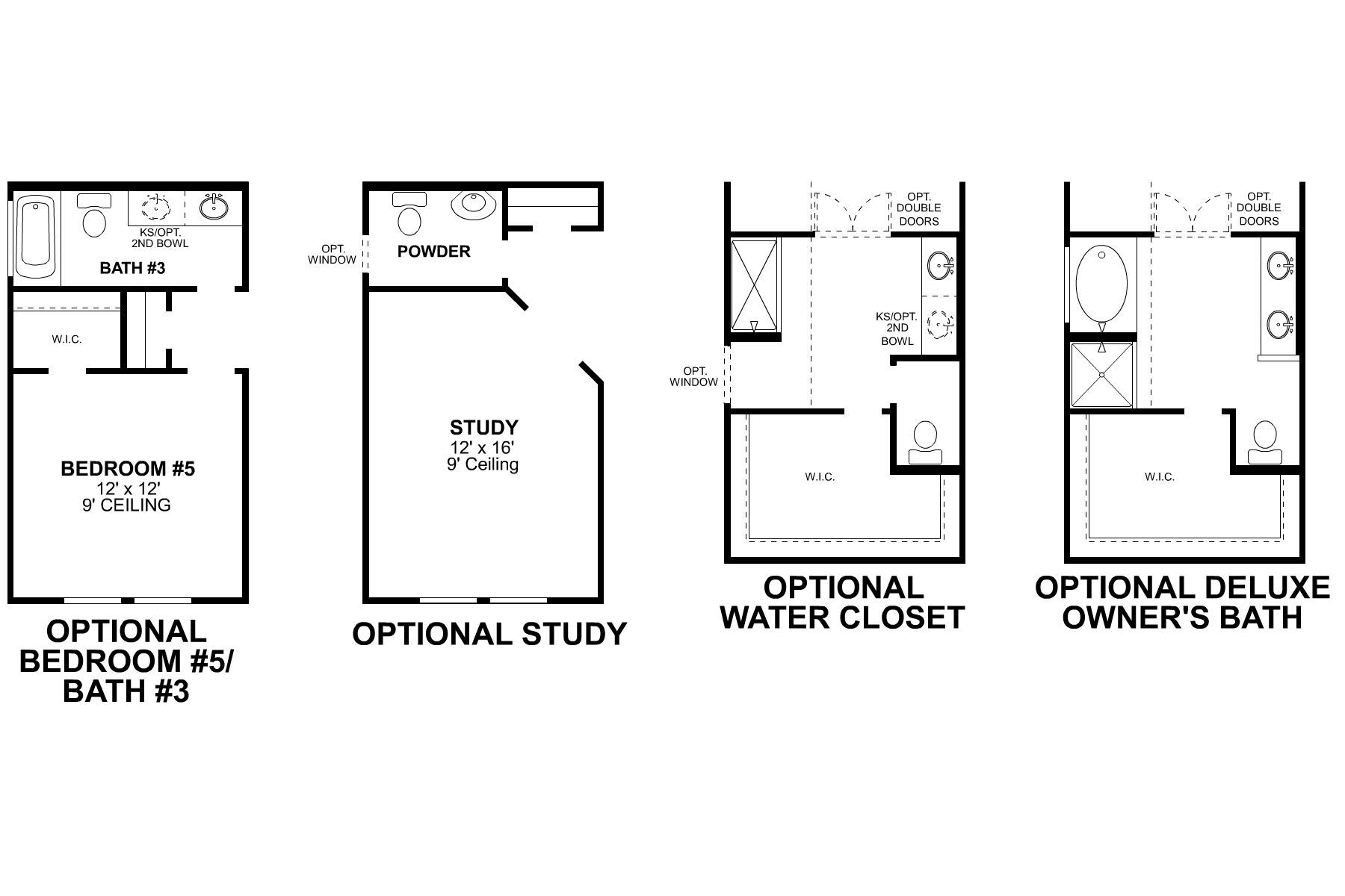 Rios First Floor Options
