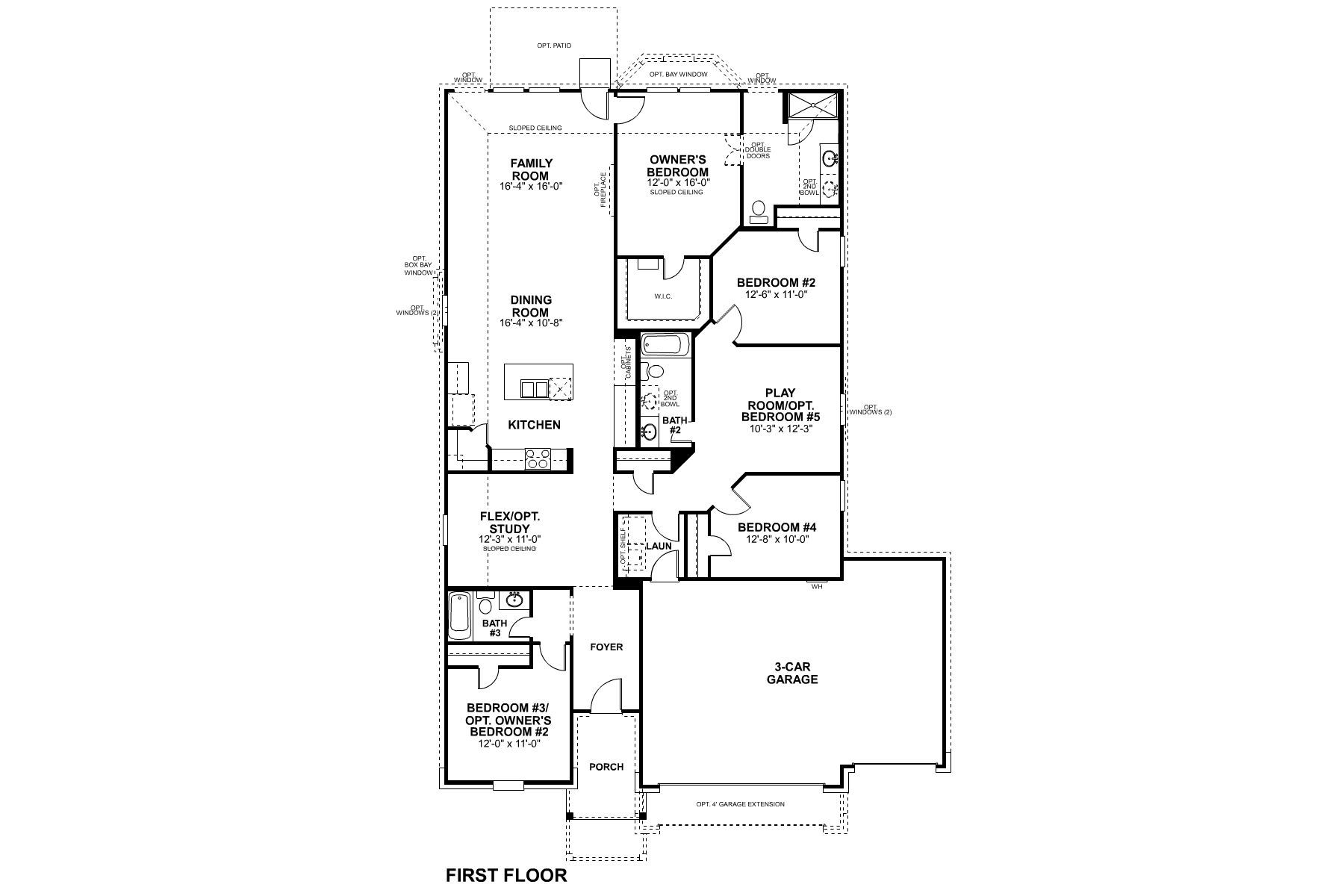 Balboa First Floor Options