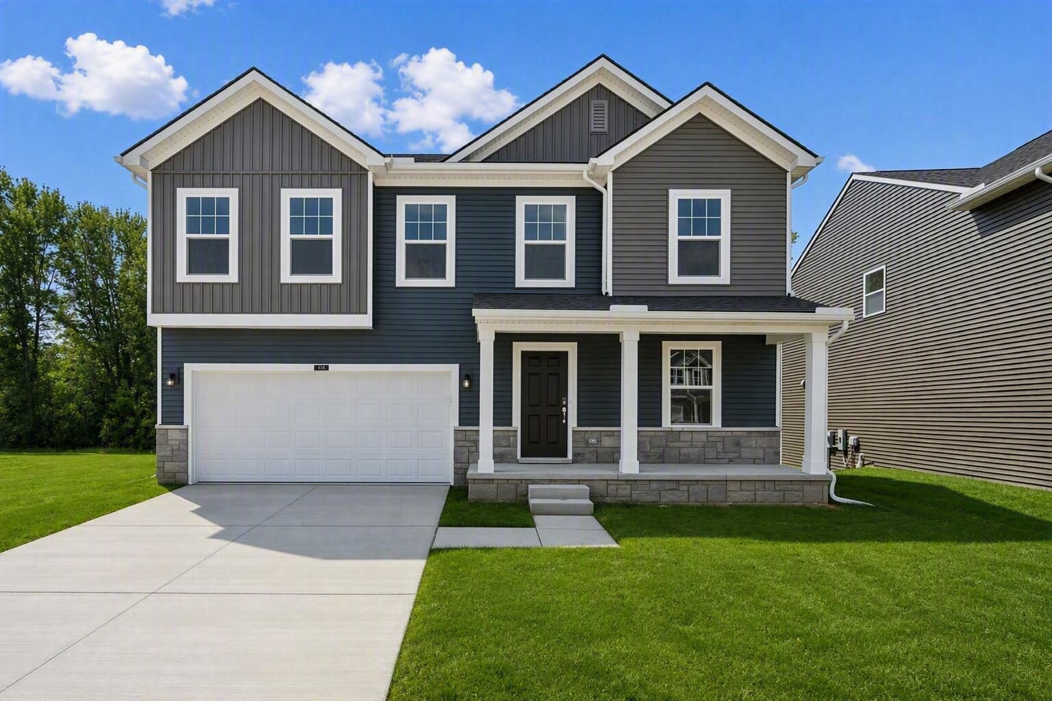 Peyton - Gardens Of Riverside: Holly, Michigan - M/I Homes