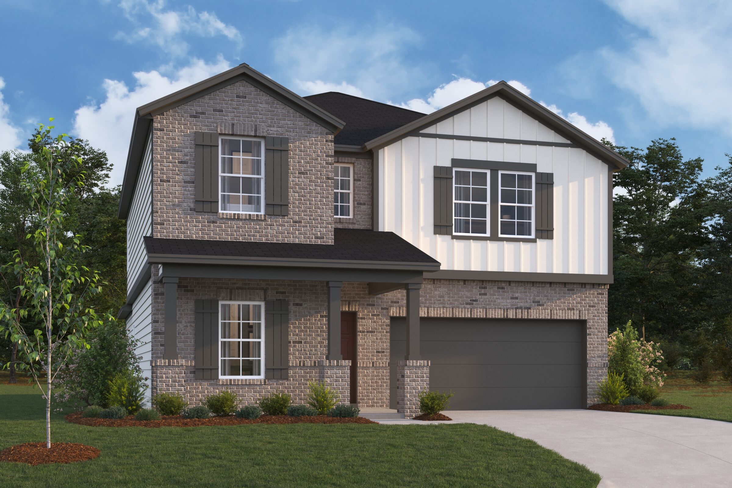 Armstrong I - Marble Creek Crossing: Austin, Texas - M/I Homes