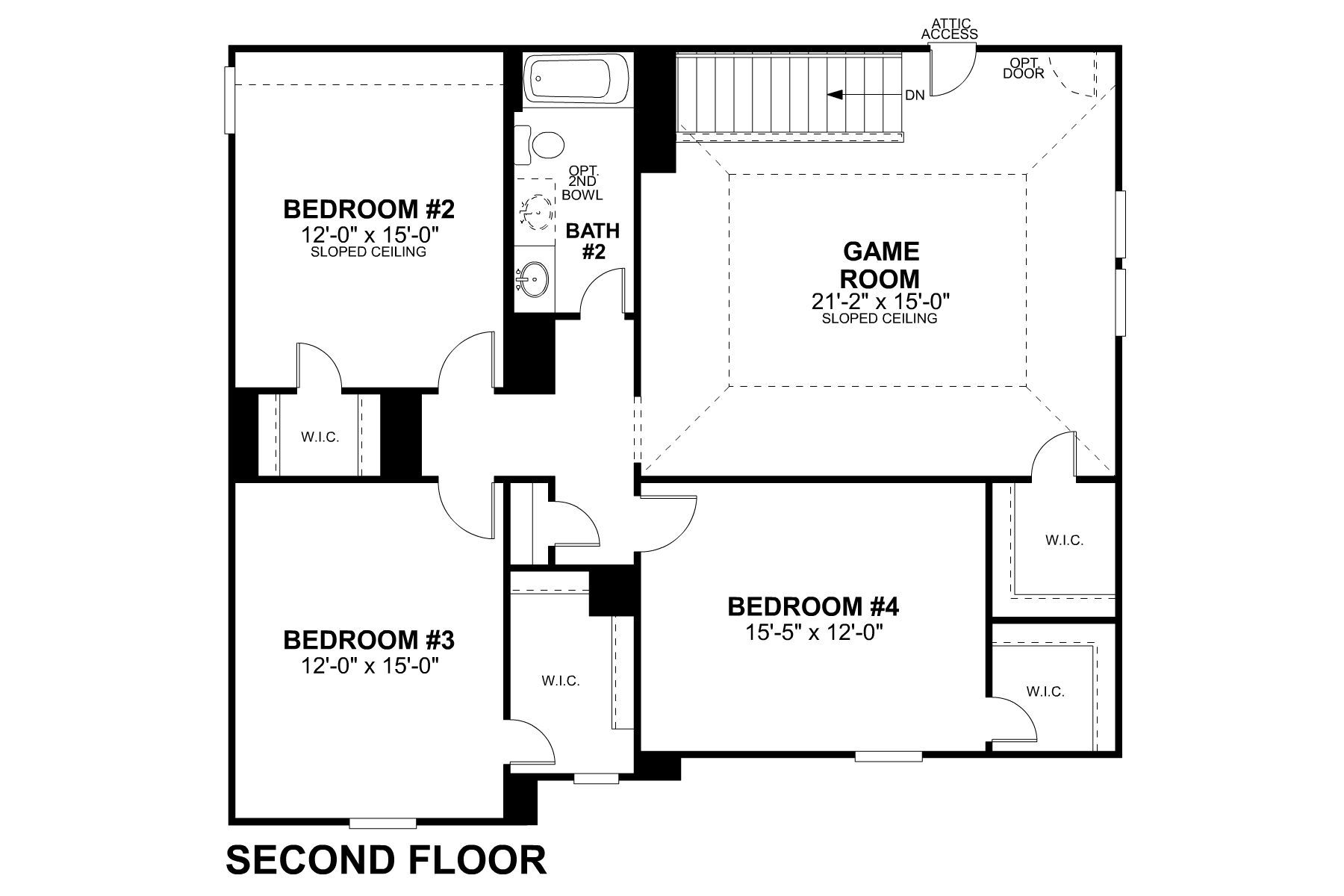 Columbus Second Floor Options