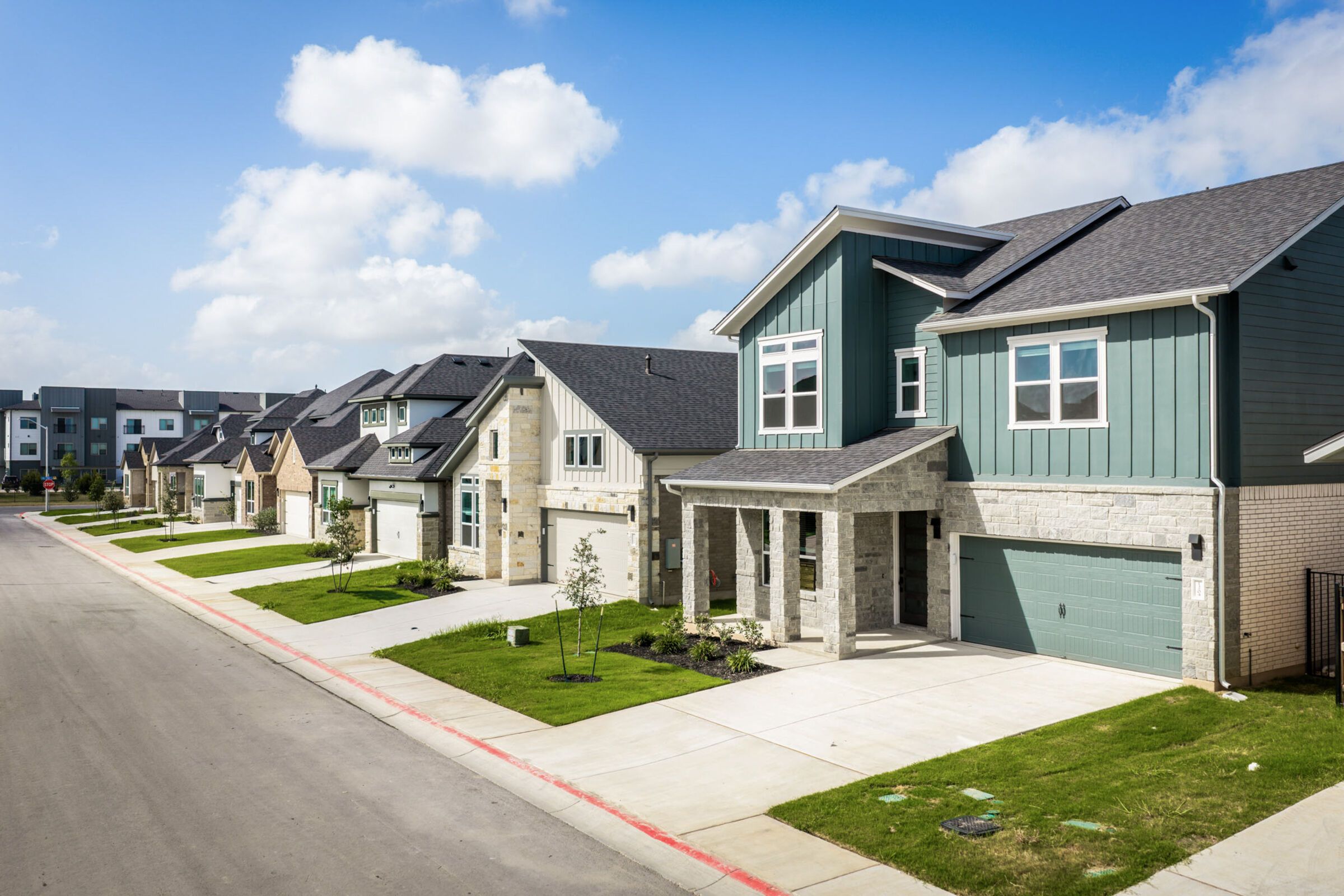 Streetscape in Estancia West