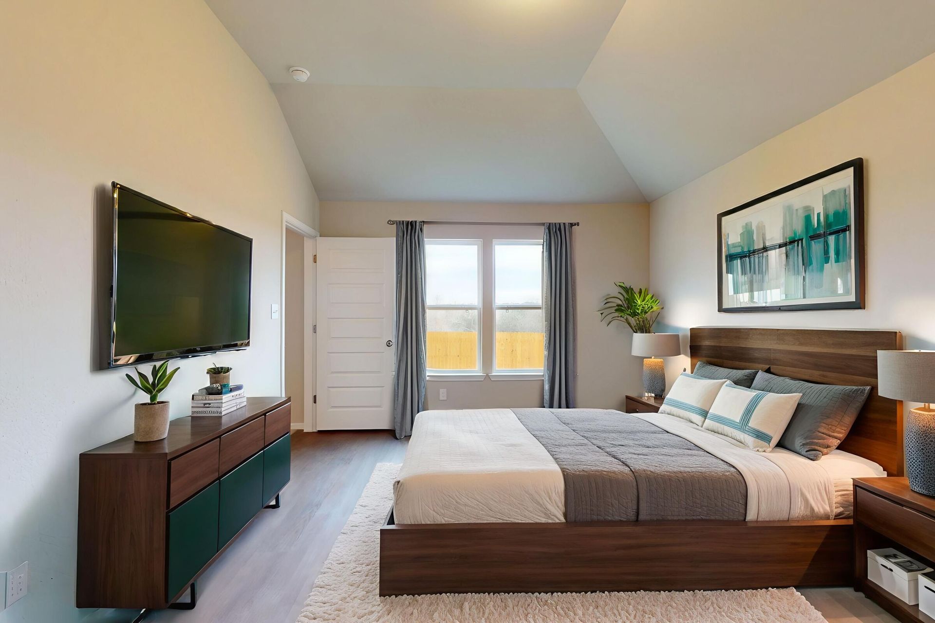 Primary Bedroom - Virtually Staged