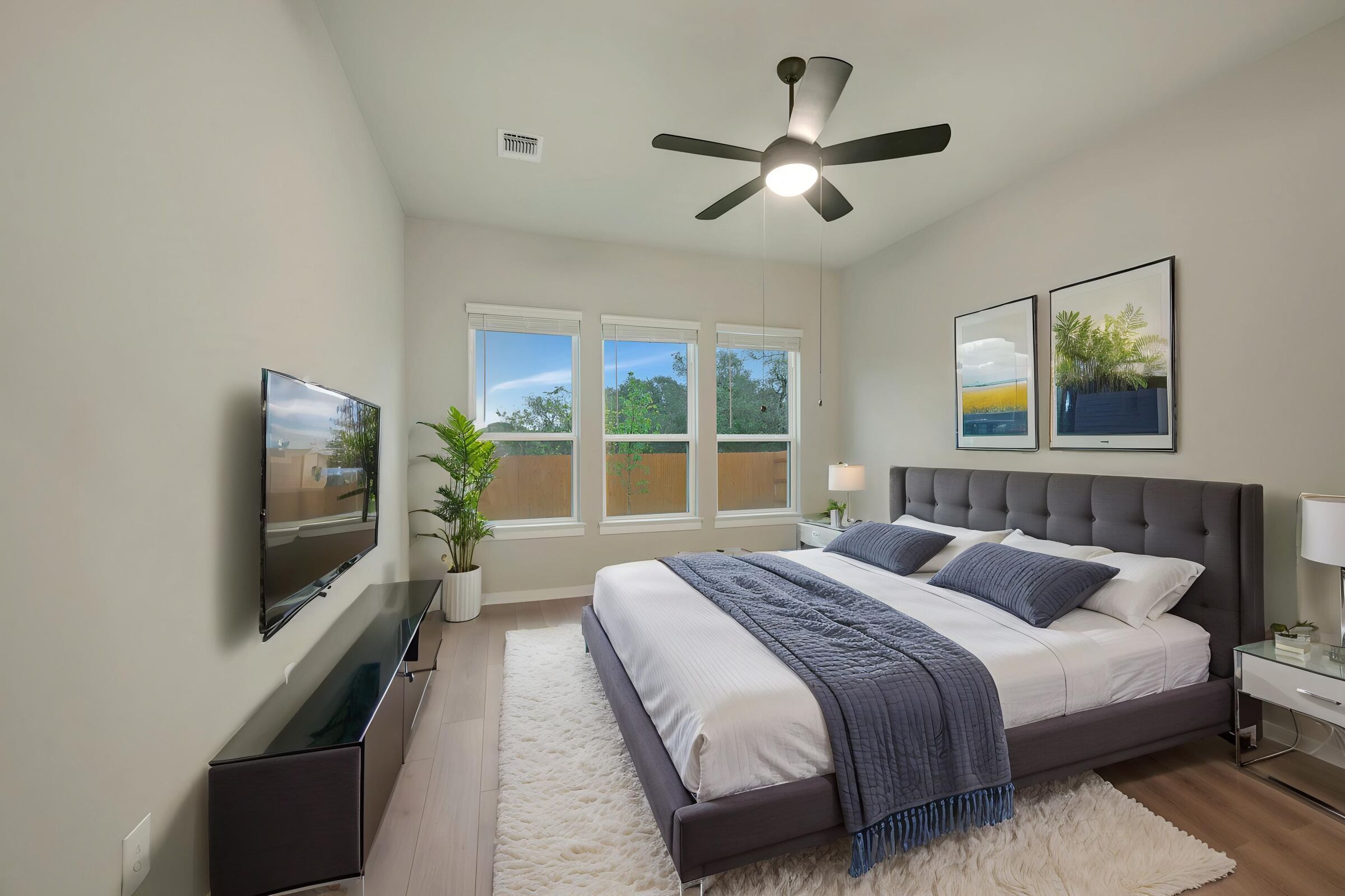 Primary Bedroom - Virtually Staged