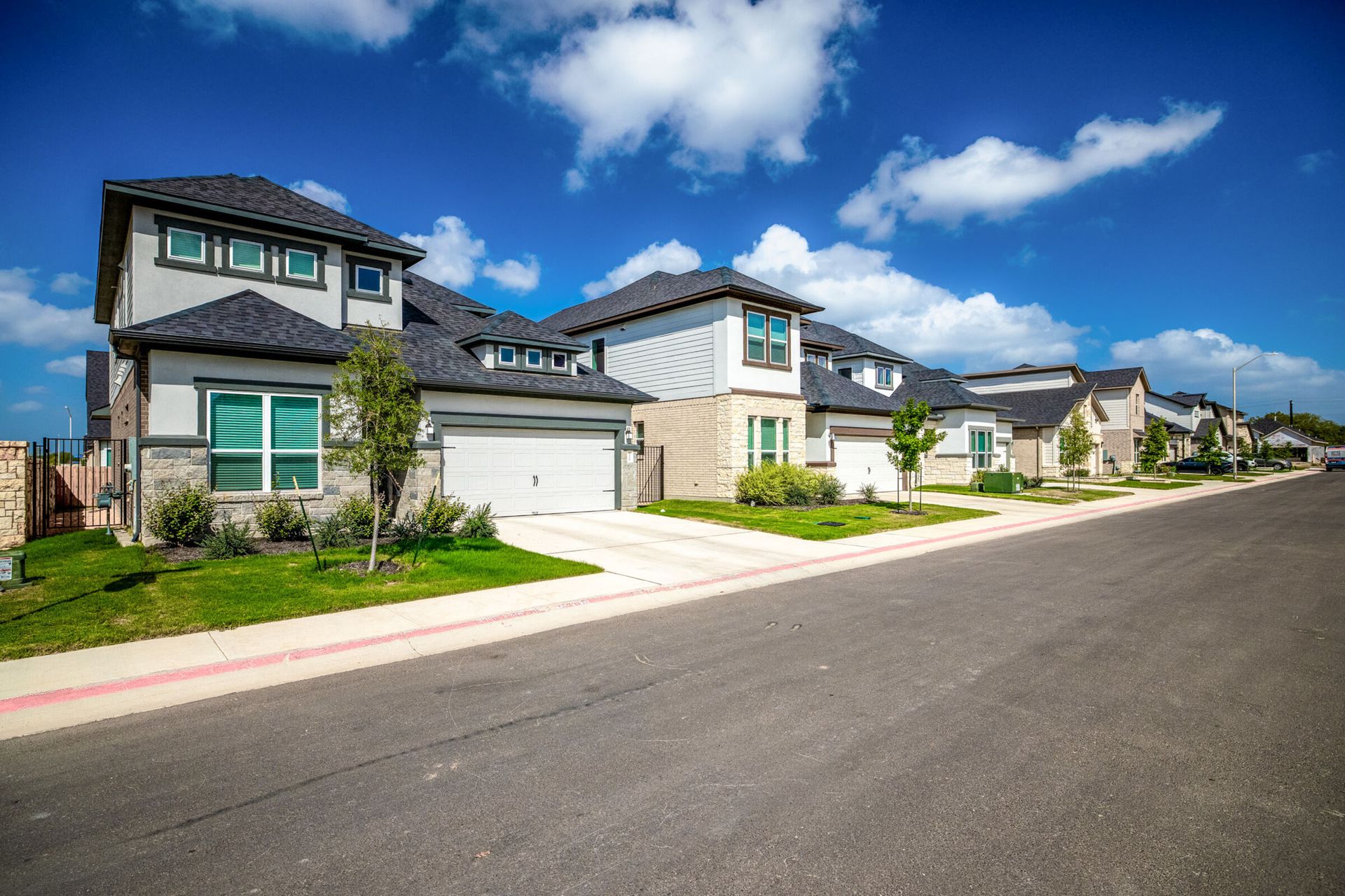 Streetscape in Estancia West